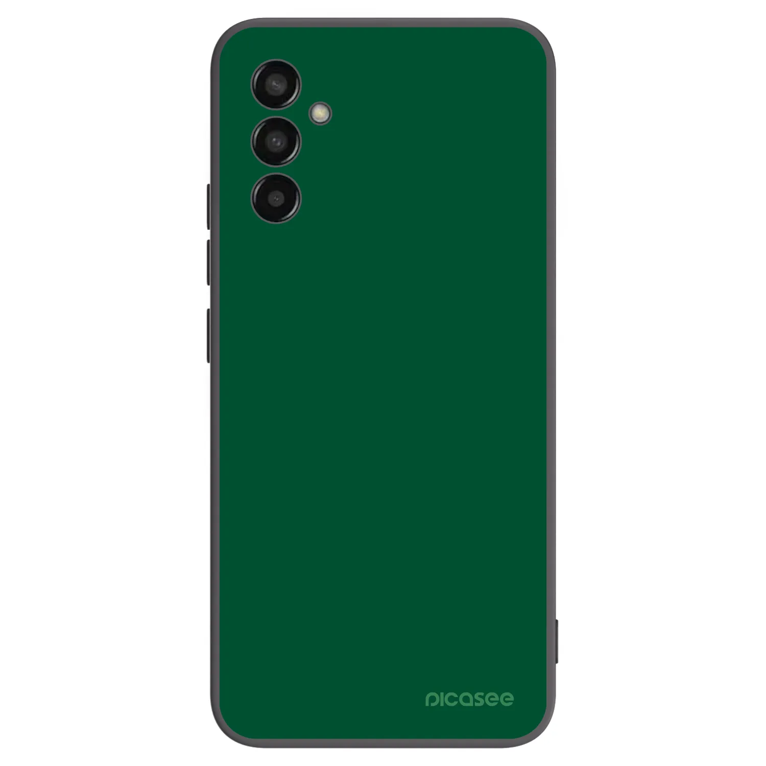 Picasee silikónový čierny obal pre Samsung Galaxy M13 M135F - Green Gleam