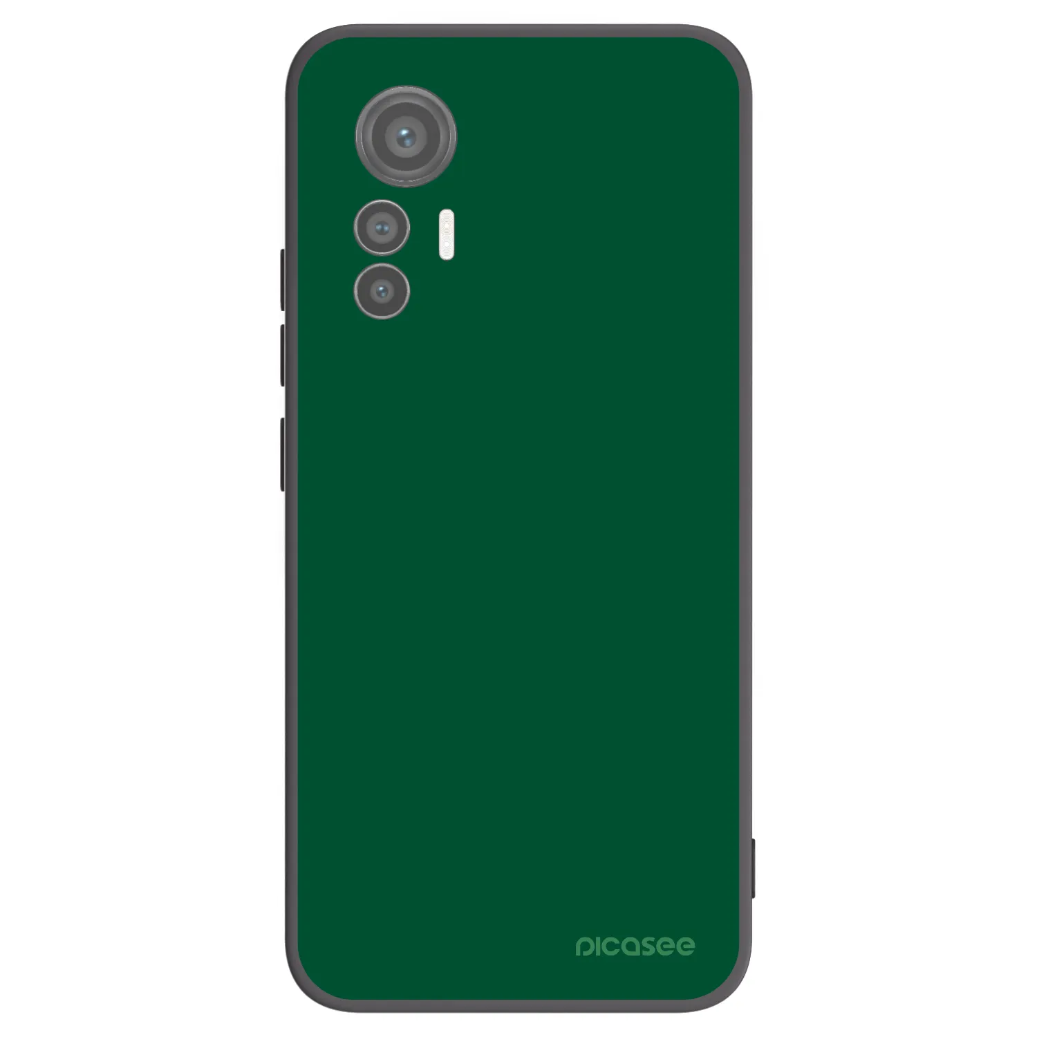Picasee silikónový čierny obal pre Xiaomi 12 Lite - Green Gleam