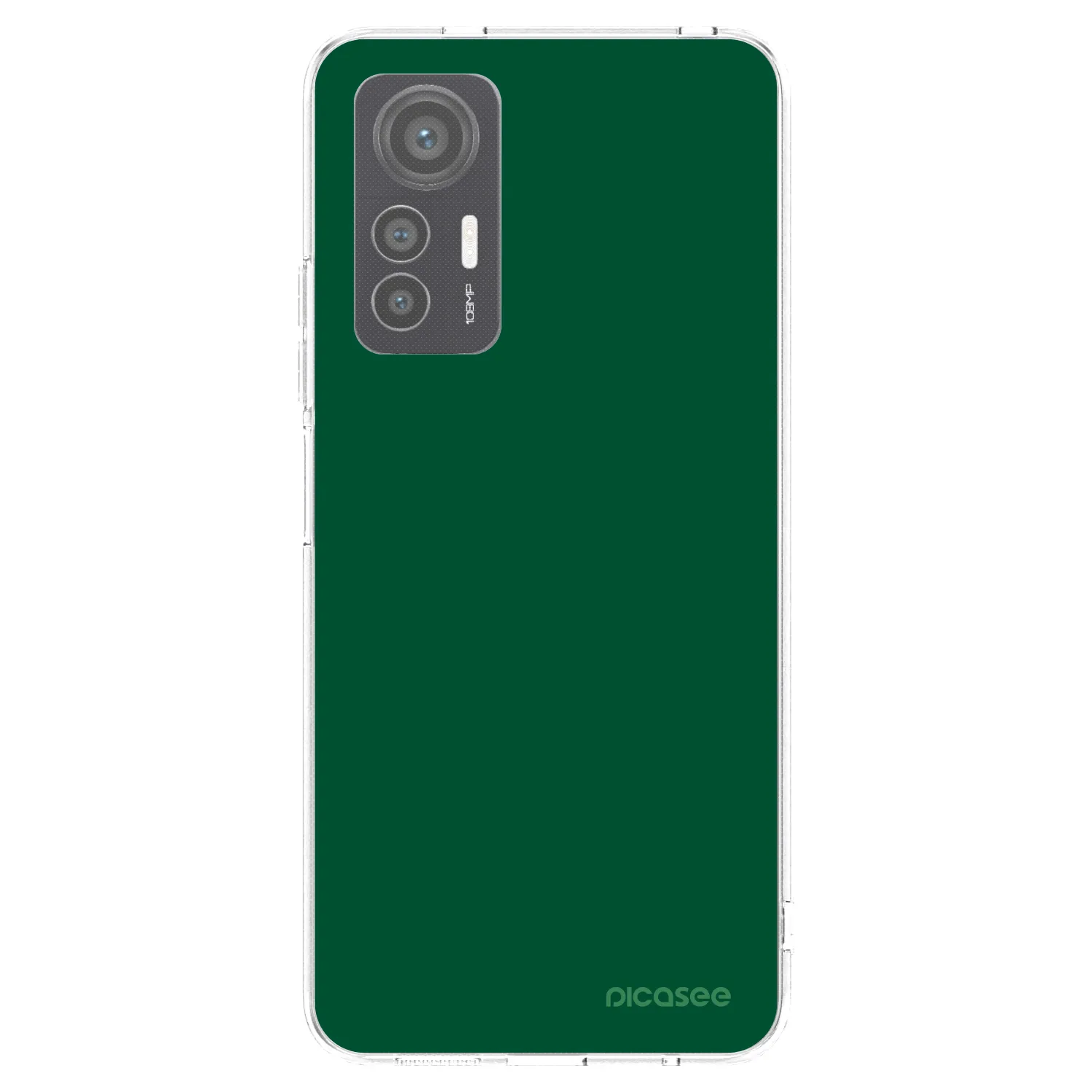 Picasee silikónový prehľadný obal pre Xiaomi 12 Lite - Green Gleam