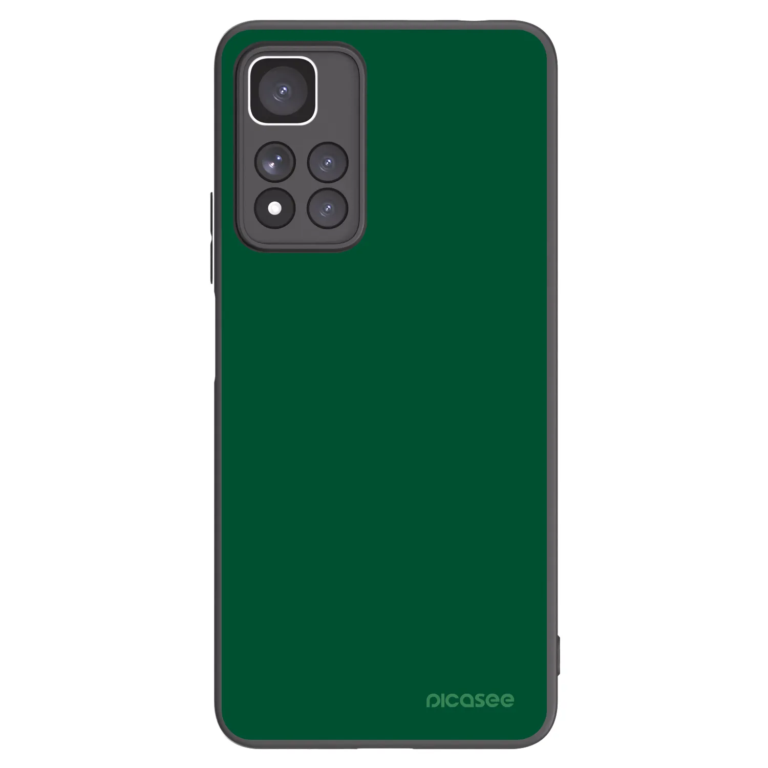 Picasee silikónový čierny obal pre Xiaomi Redmi Note 11 Pro+ 5G - Green Gleam