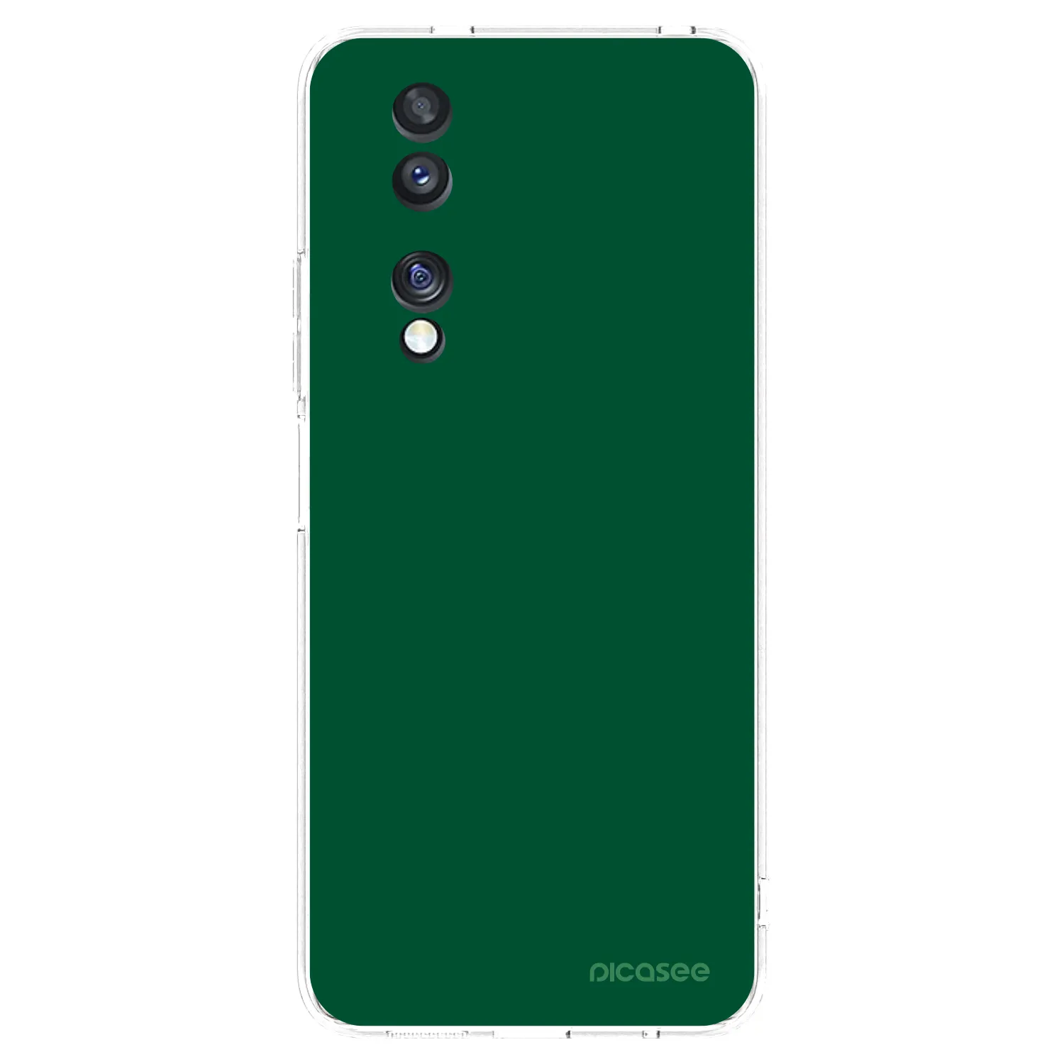 Picasee silikónový prehľadný obal pre Honor 70 - Green Gleam