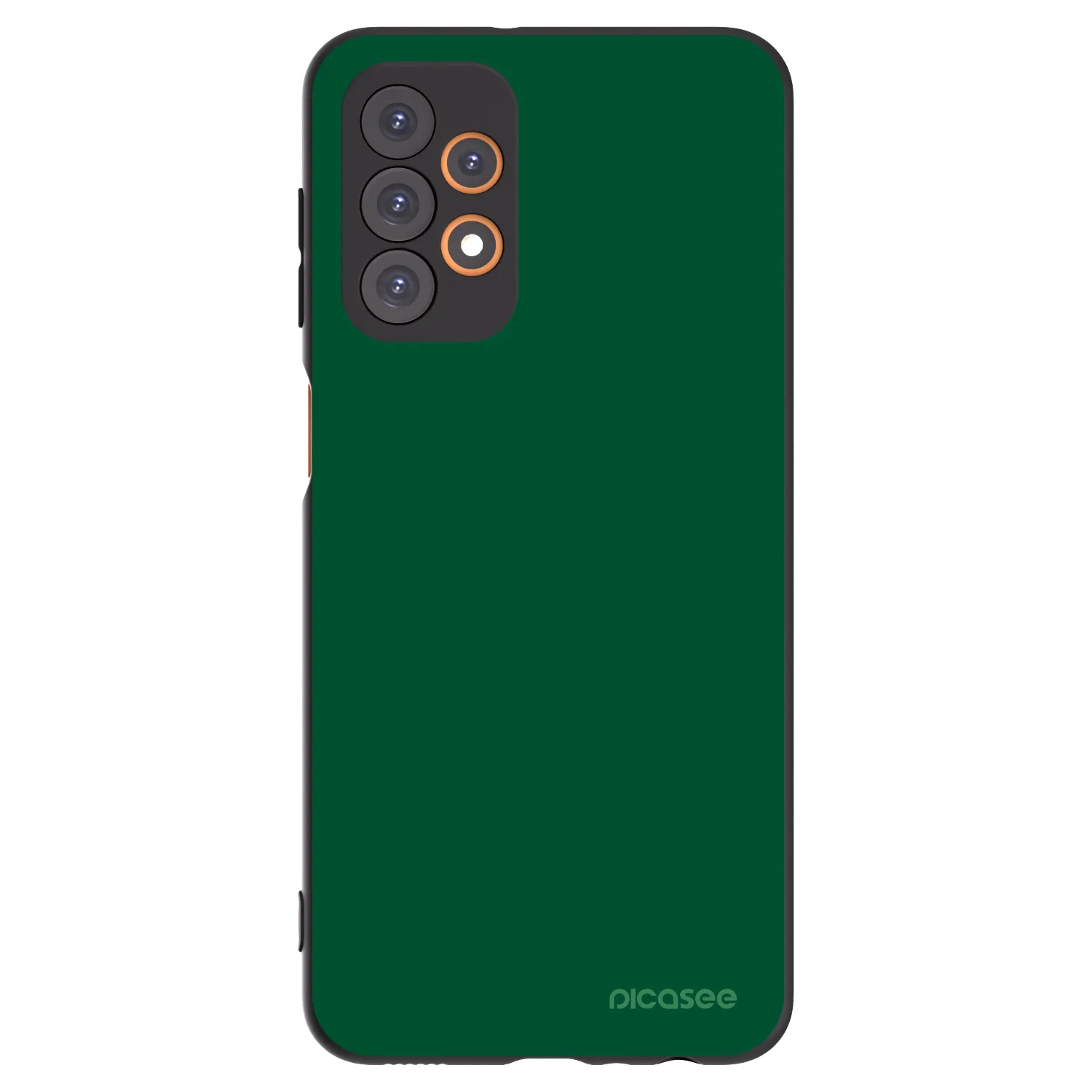Picasee silikónový čierny obal pre Samsung Galaxy A23 A235F 4G - Green Gleam