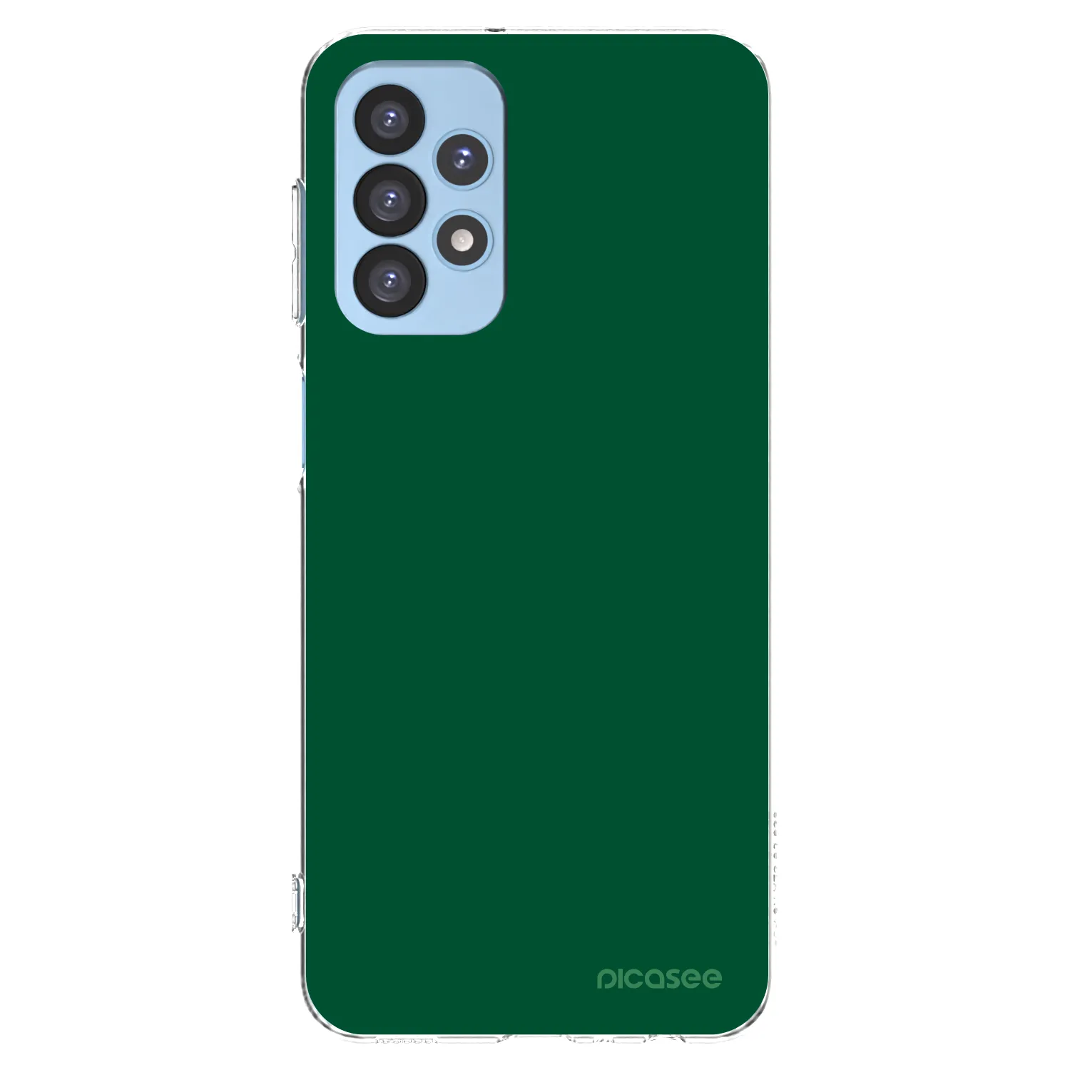 Picasee silikónový prehľadný obal pre Samsung Galaxy A23 A235F 4G - Green Gleam