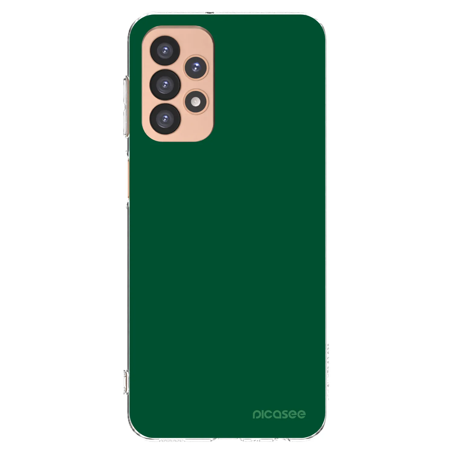 Silikónový prehľadný obal pre Samsung Galaxy A23 A236B 5G - Green Gleam