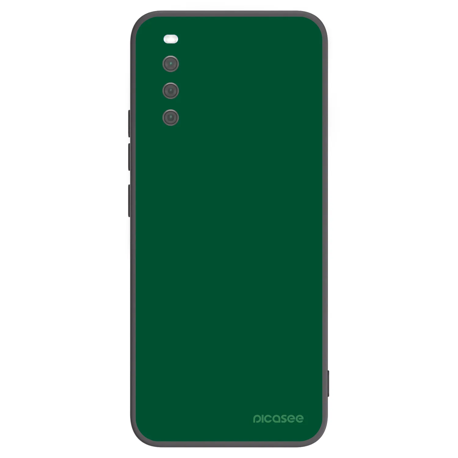 Picasee silikónový čierny obal pre Sony Xperia 10 III - Green Gleam
