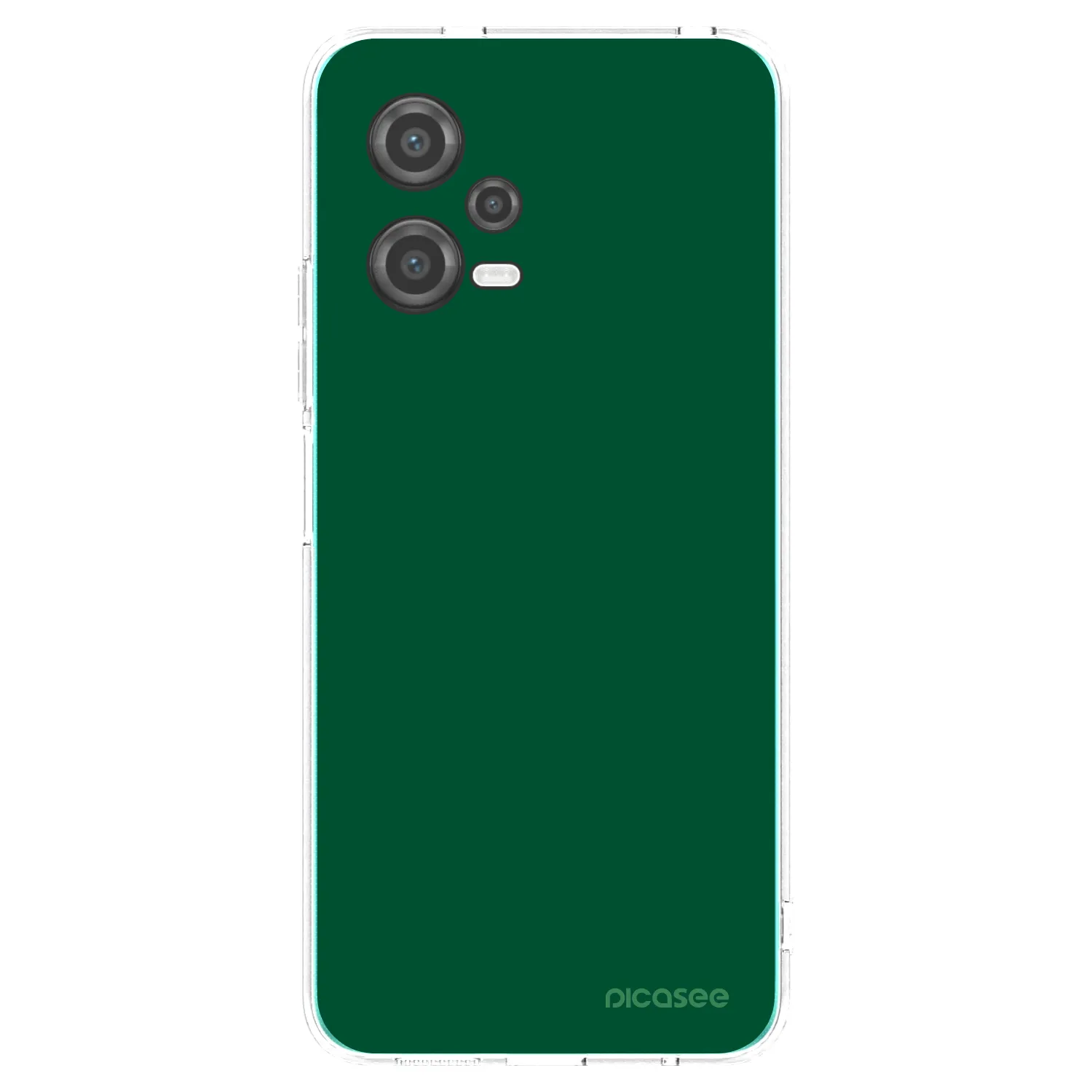 Picasee silikónový prehľadný obal pre Xiaomi Poco X5 - Green Gleam