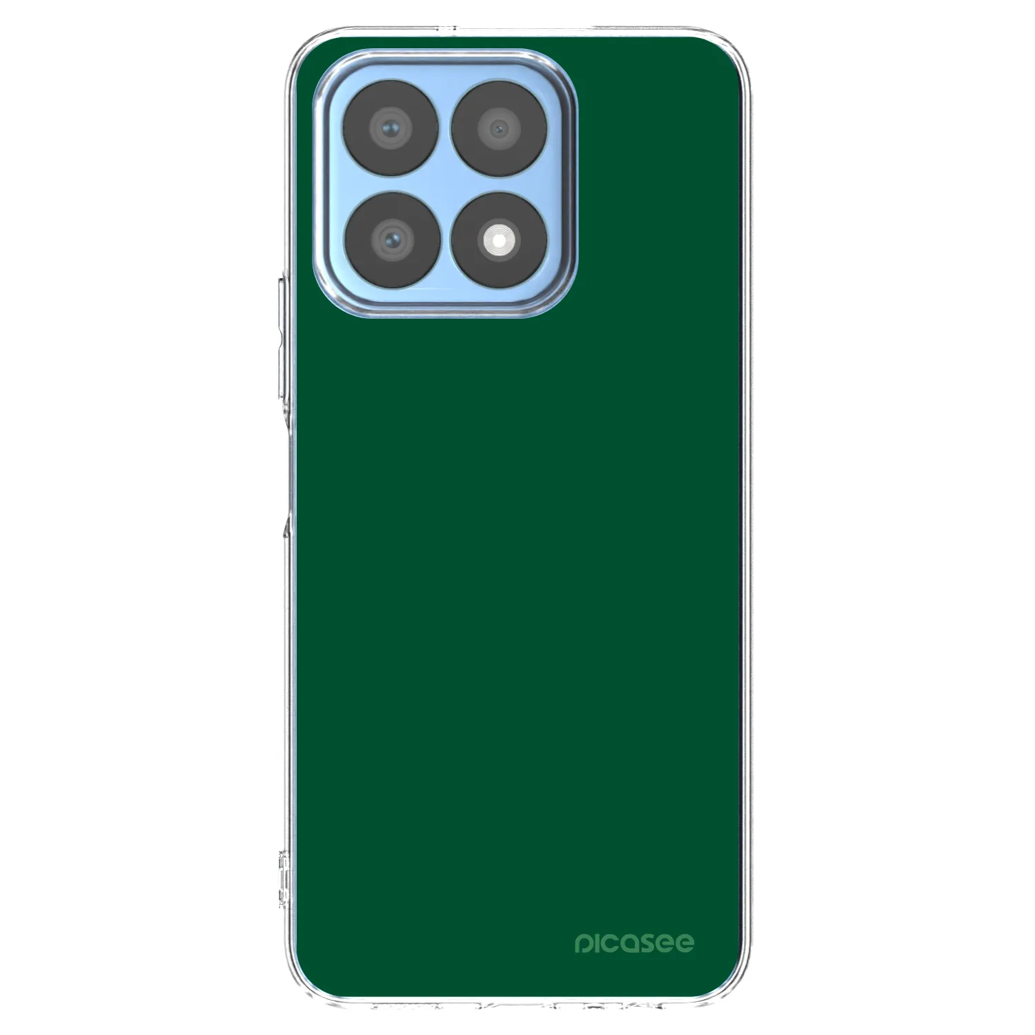 Picasee silikónový prehľadný obal pre Honor X8a - Green Gleam