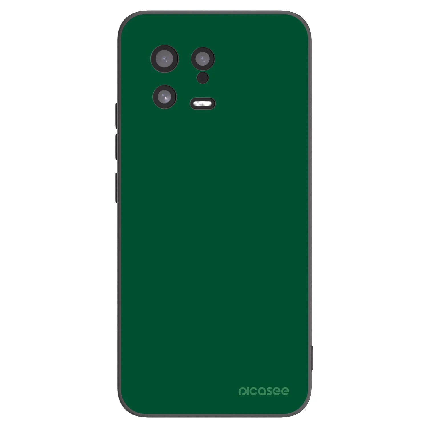 Silikónový čierny obal pre Xiaomi 13 - Green Gleam