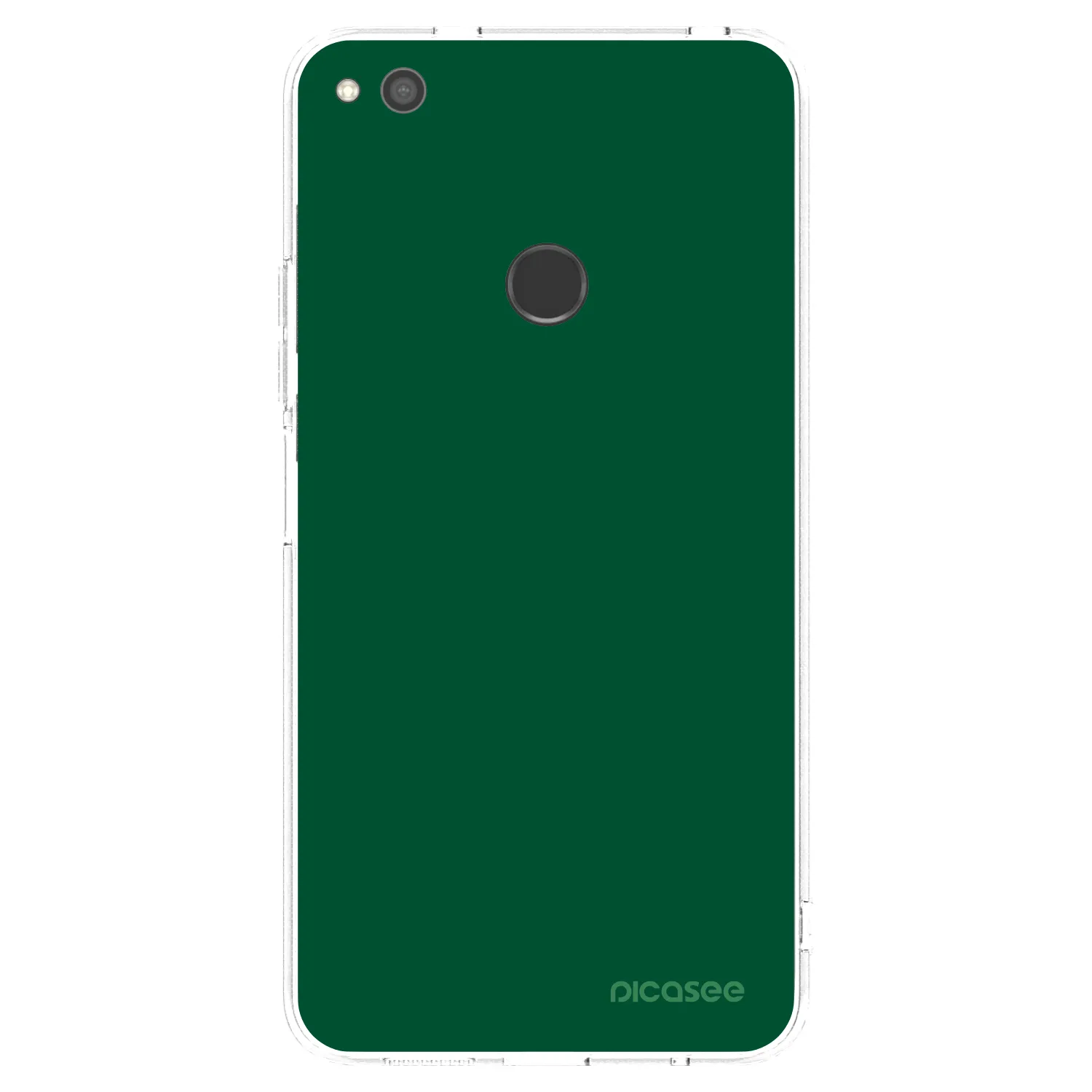 Picasee silikónový prehľadný obal pre Huawei P9 Lite 2017 - Green Gleam