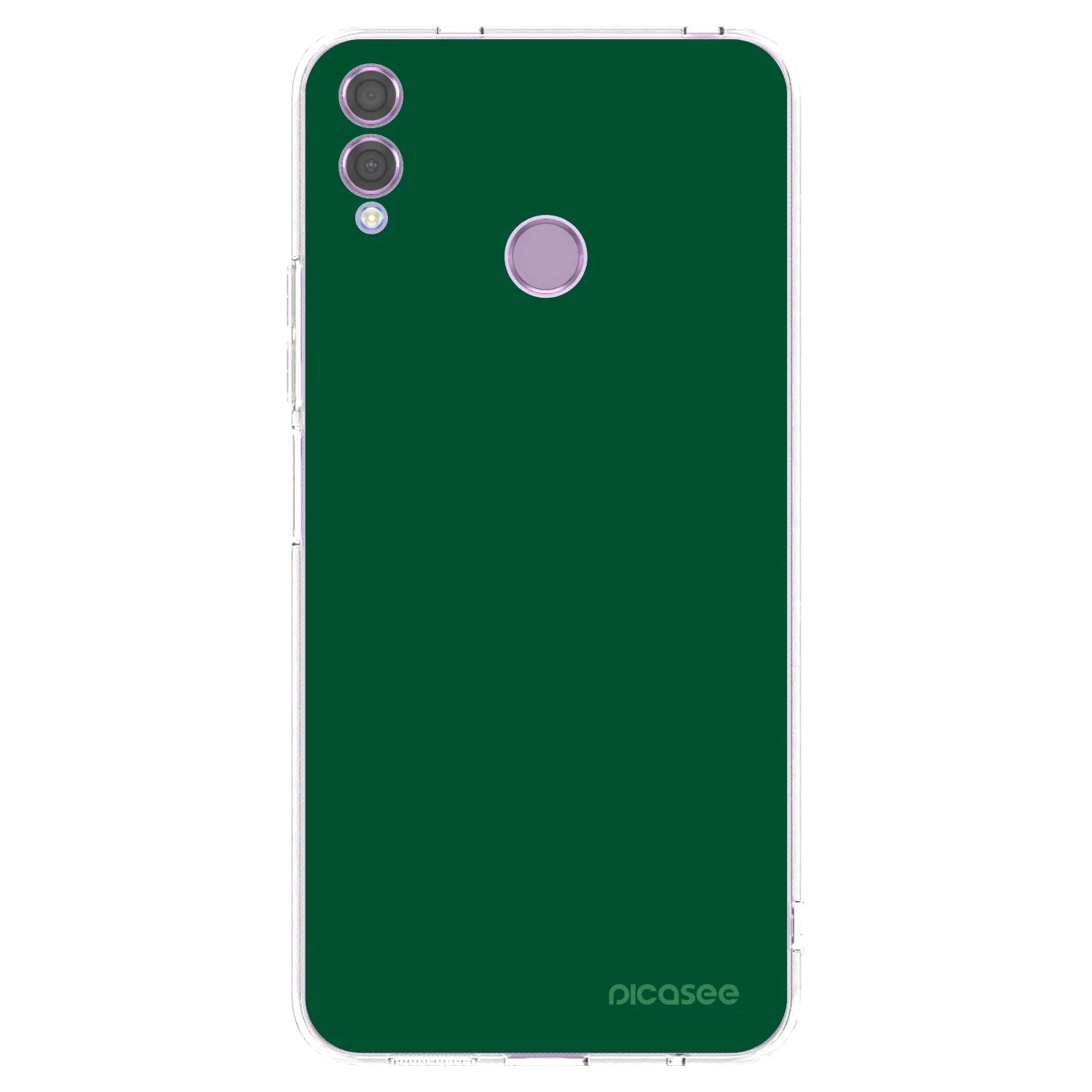 Silikónový prehľadný obal pre Honor 8X - Green Gleam