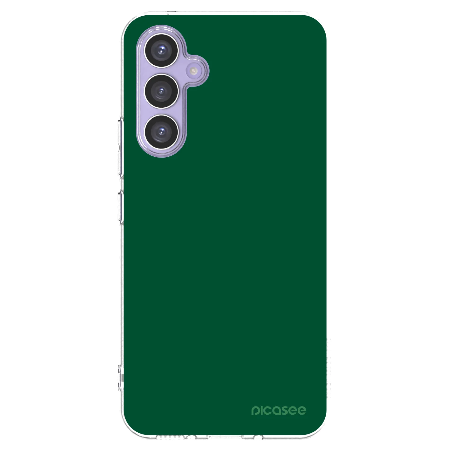 Picasee silikónový prehľadný obal pre Samsung Galaxy A54 5G A546B - Green Gleam