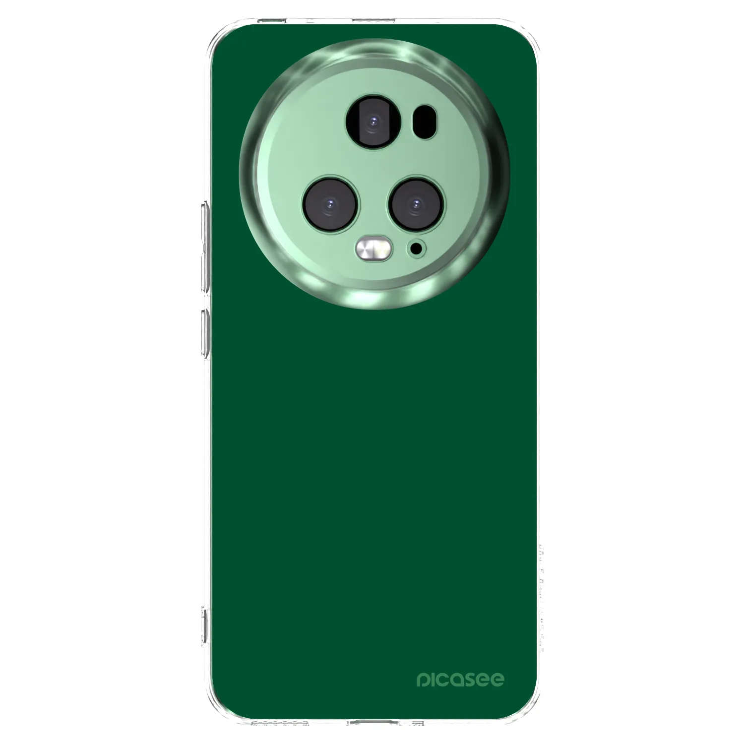Picasee silikónový prehľadný obal pre Honor Magic5 Pro - Green Gleam