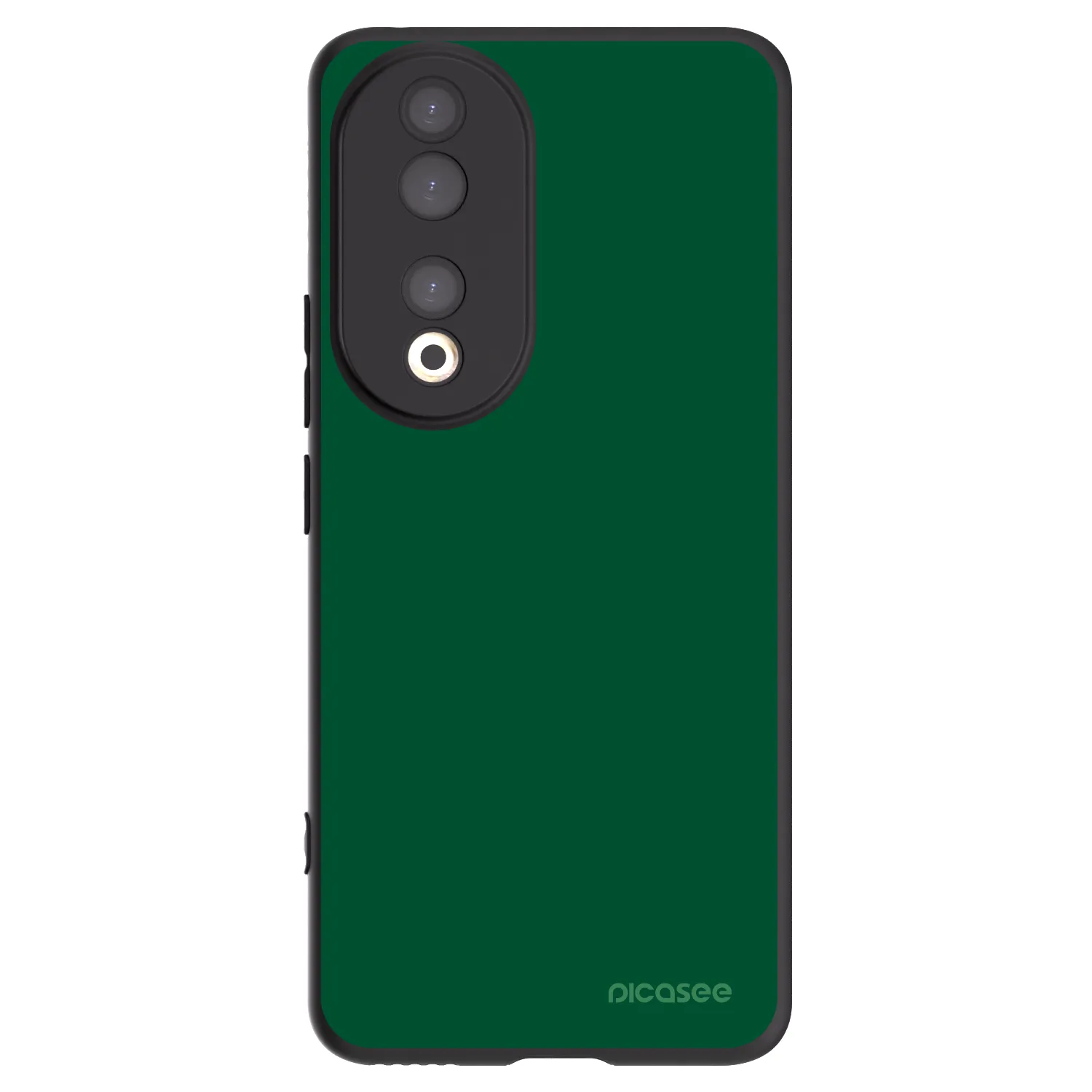 Picasee silikónový čierny obal pre Honor 90 5G - Green Gleam