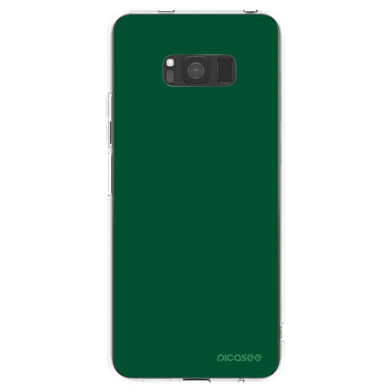 Picasee silikónový prehľadný obal pre Samsung Galaxy S8 G950F - Green Gleam