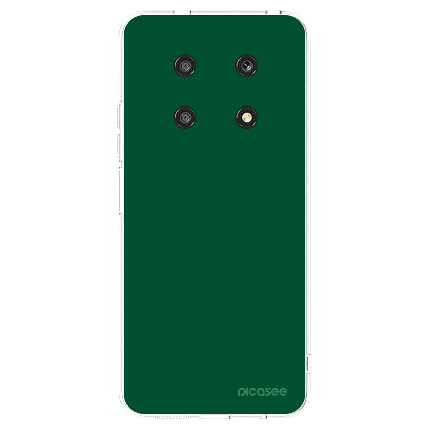 Picasee silikónový prehľadný obal pre Honor Magic4 Lite 5G - Green Gleam