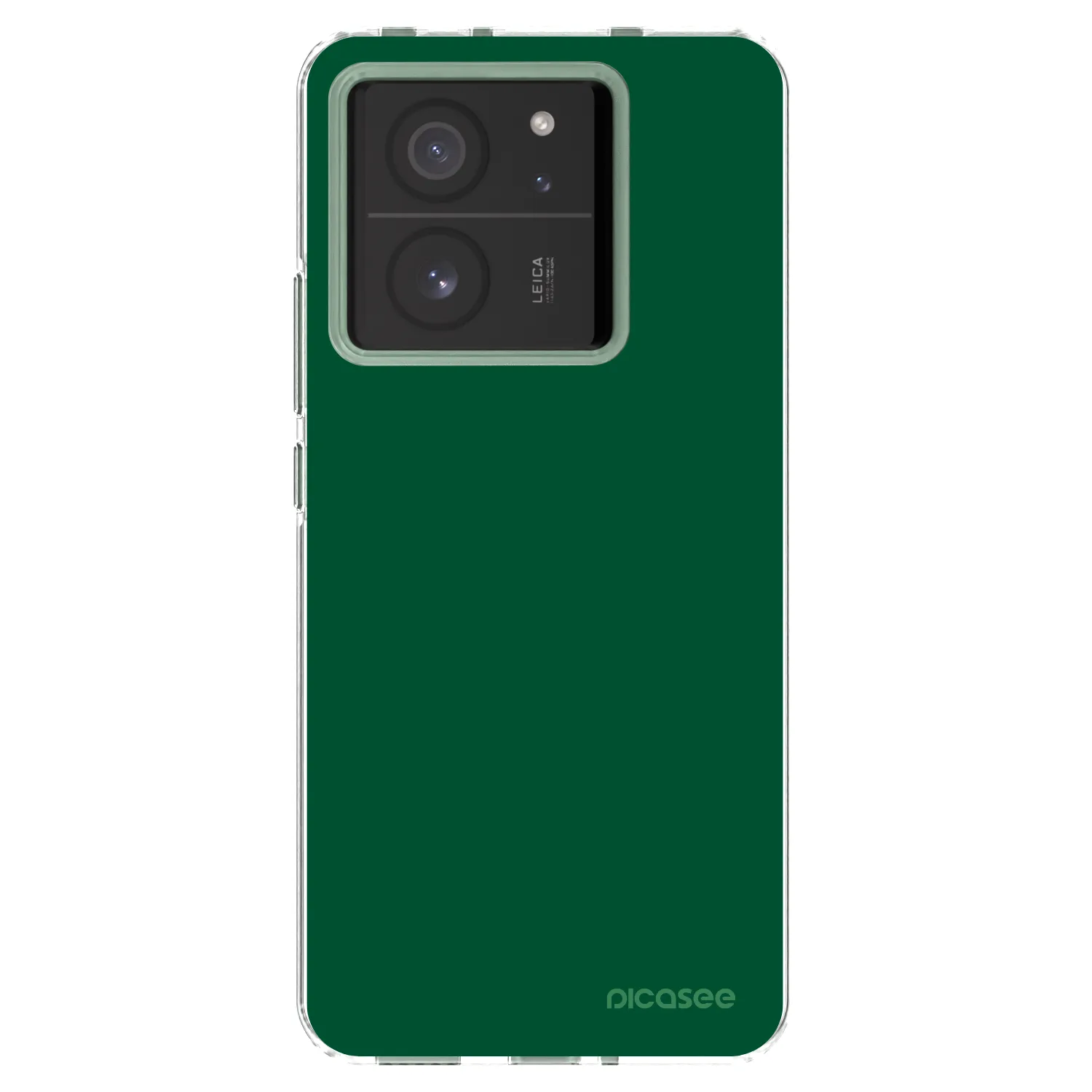 Picasee silikónový prehľadný obal pre Xiaomi 13T Pro - Green Gleam
