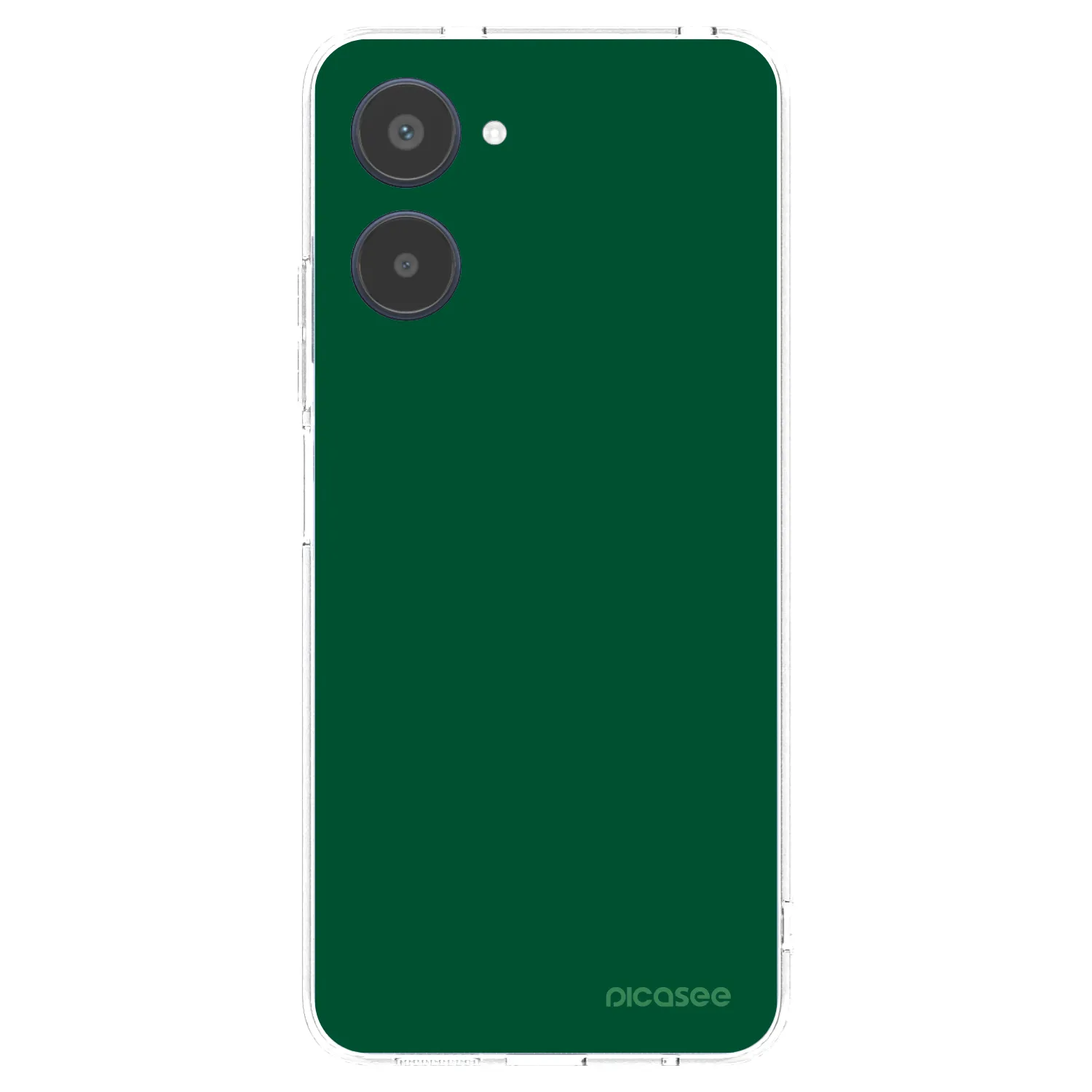 Picasee silikónový prehľadný obal pre Realme 10 4G - Green Gleam