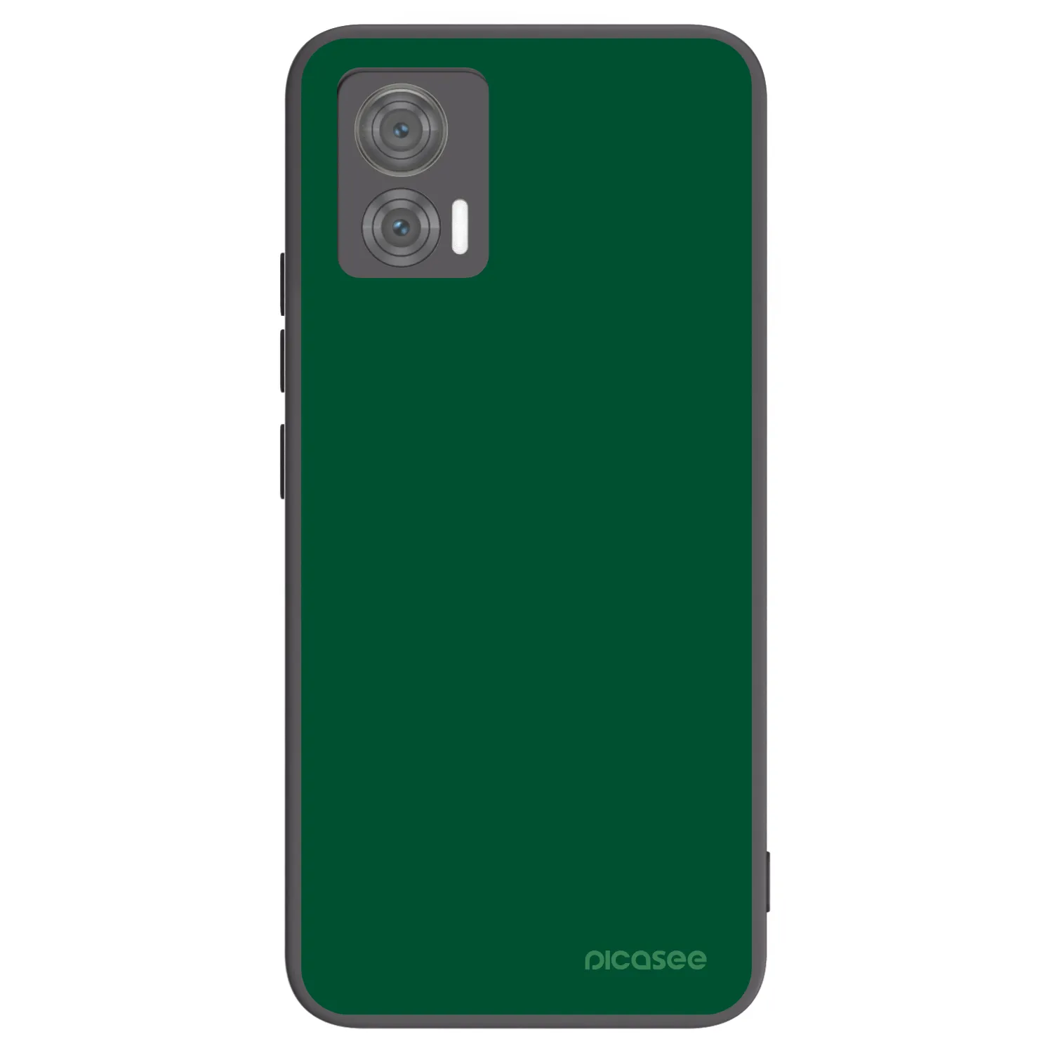 Picasee silikónový čierny obal pre Motorola Edge 30 Neo - Green Gleam