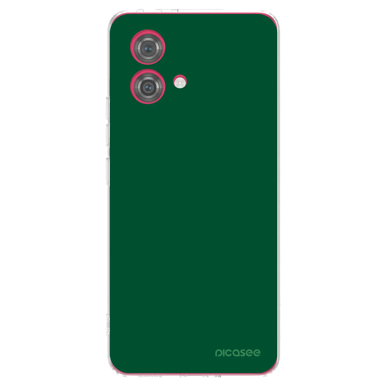 Silikónový prehľadný obal pre Motorola Moto G84 5G - Green Gleam