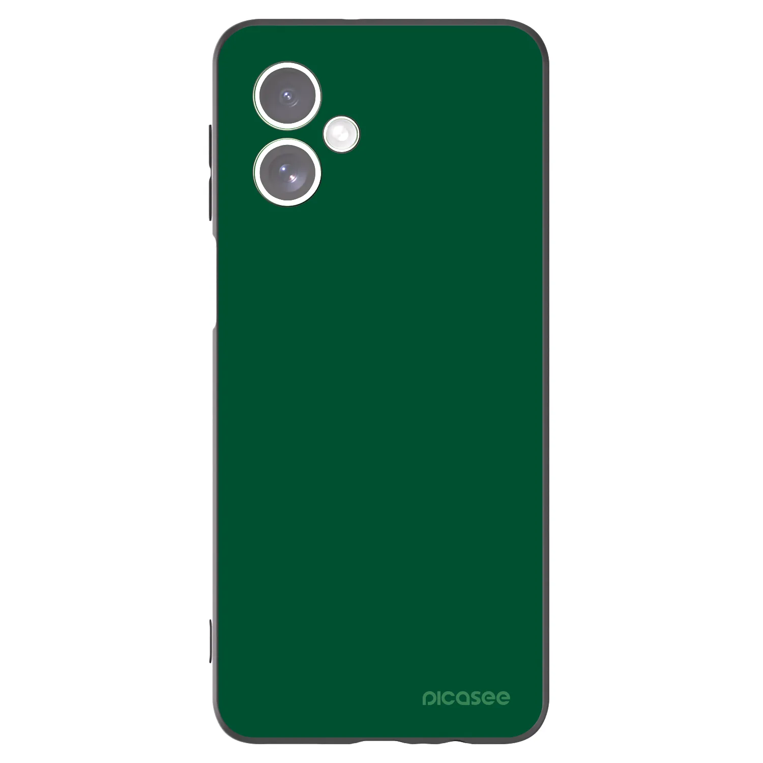 Silikónový čierny obal pre Motorola Moto G54 5G - Green Gleam