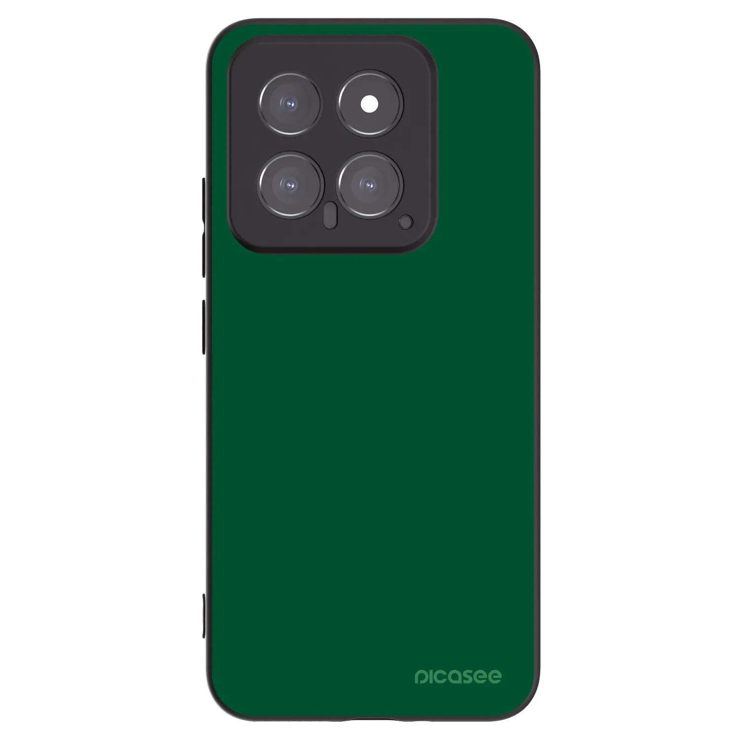 Picasee silikónový čierny obal pre Xiaomi 14 - Green Gleam