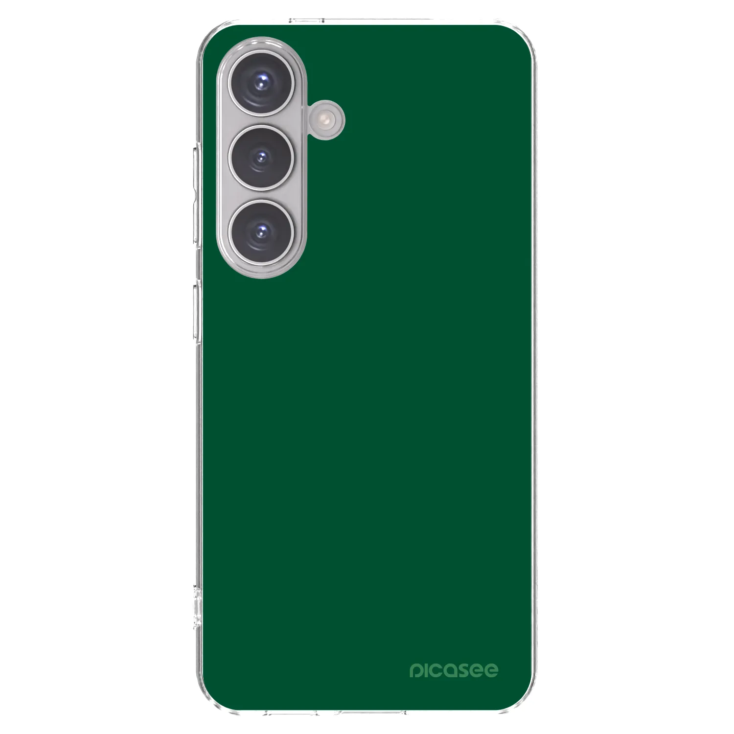 Picasee silikónový prehľadný obal pre Samsung Galaxy S24 S921B 5G - Green Gleam
