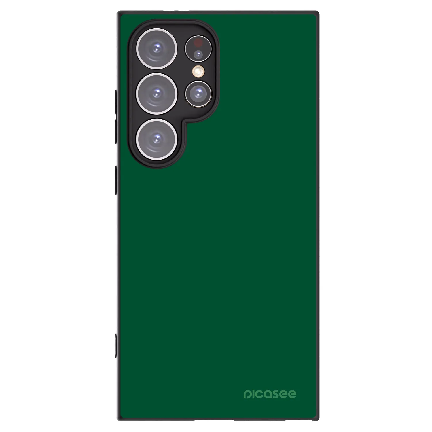 Picasee silikónový čierny obal pre Samsung Galaxy S24 Ultra S928B 5G - Green Gleam