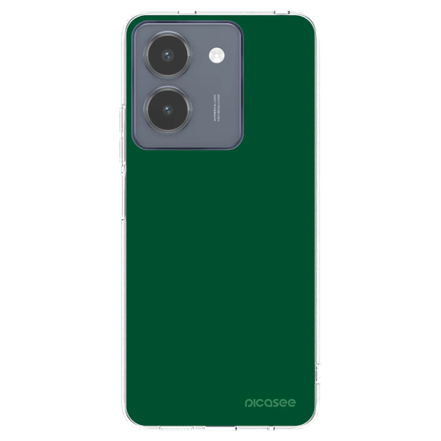 Picasee silikónový prehľadný obal pre Vivo Y36 4G - Green Gleam