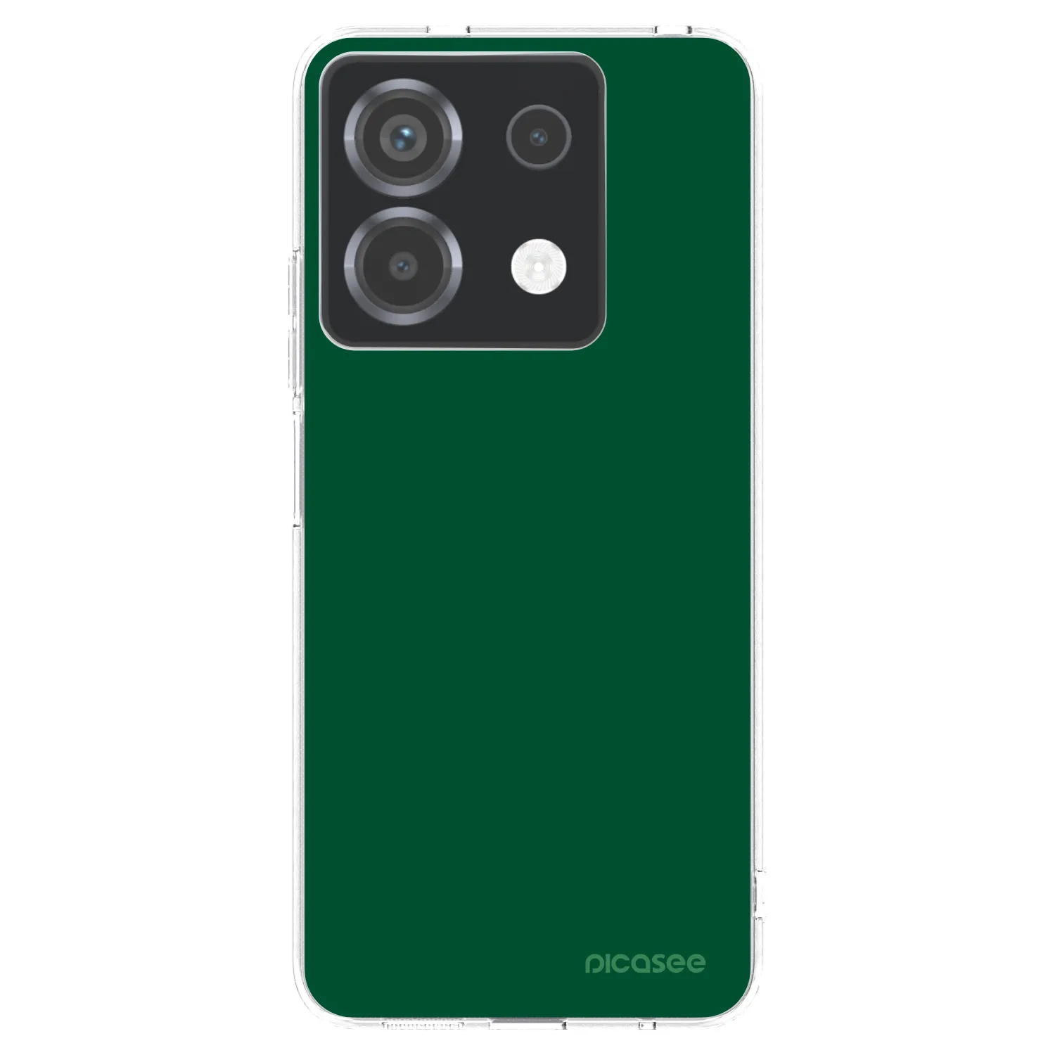 Picasee silikónový prehľadný obal pre Xiaomi Poco X6 - Green Gleam