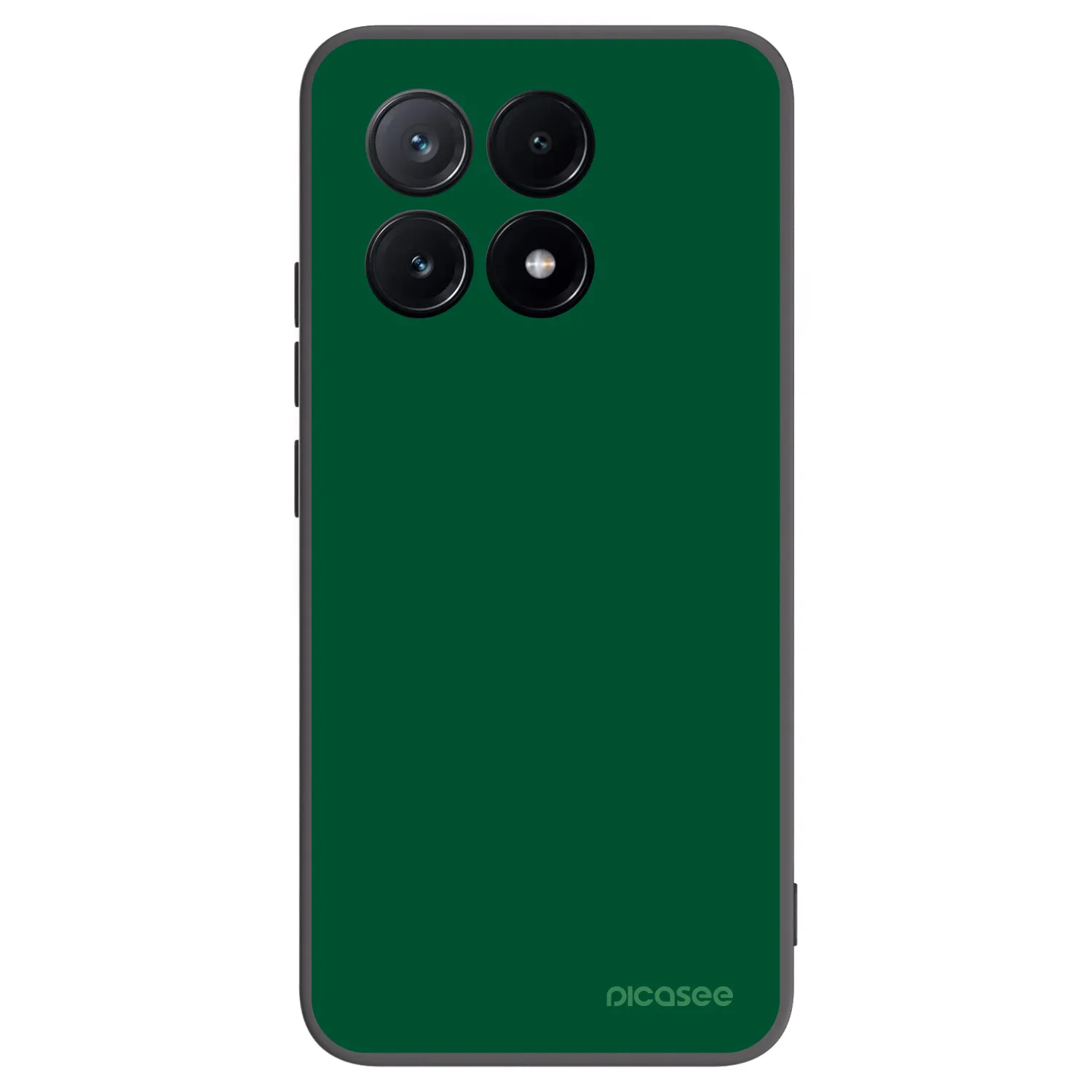 Picasee silikónový čierny obal pre Xiaomi Poco X6 Pro - Green Gleam