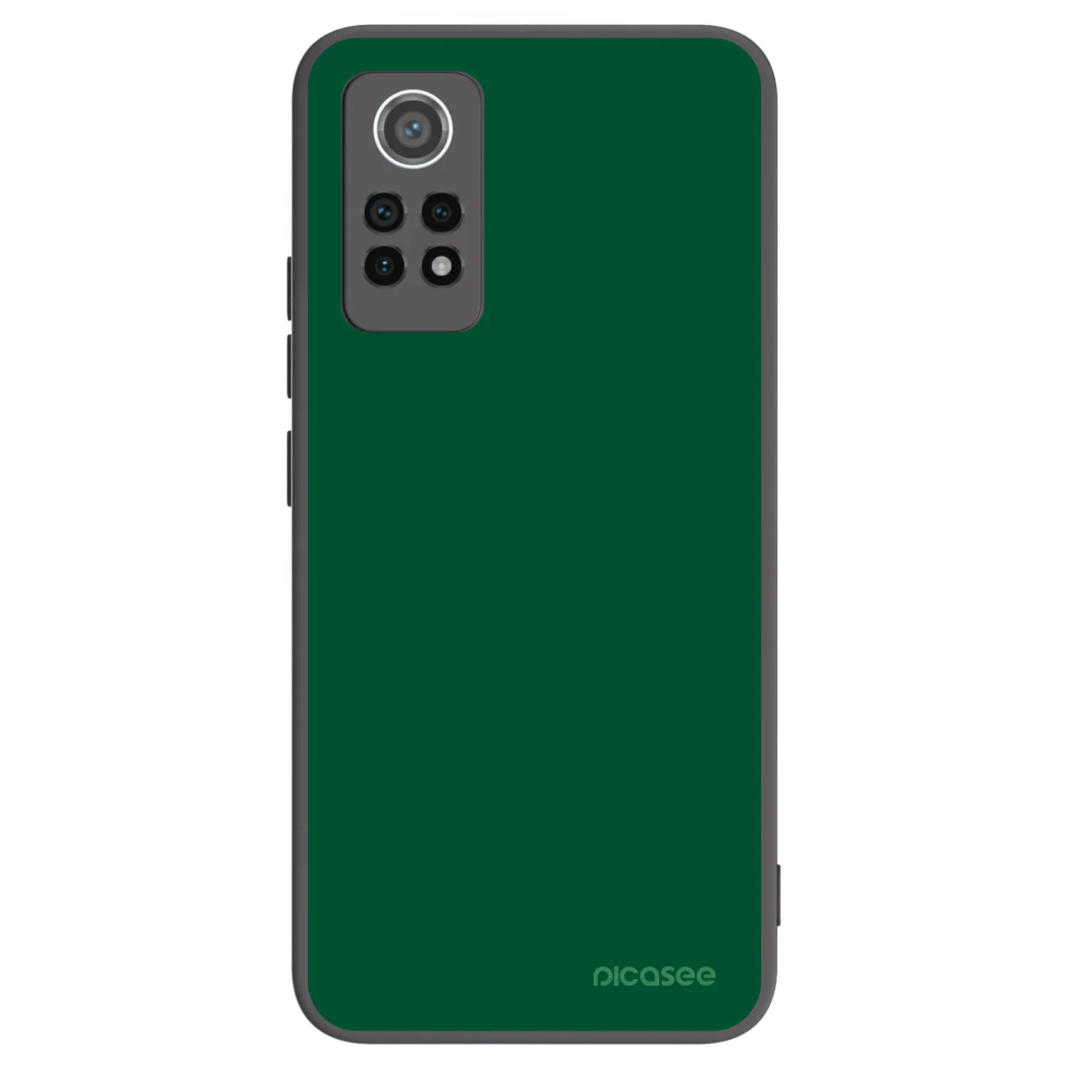 Picasee silikónový čierny obal pre Xiaomi Redmi Note 12 Pro 4G - Green Gleam