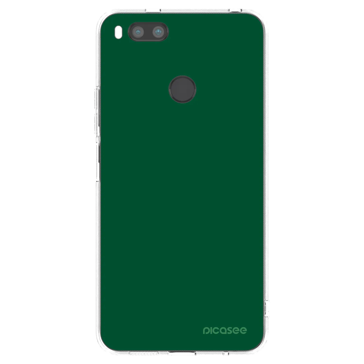 Picasee silikónový prehľadný obal pre Xiaomi Redmi Note 11S 5G - Green Gleam