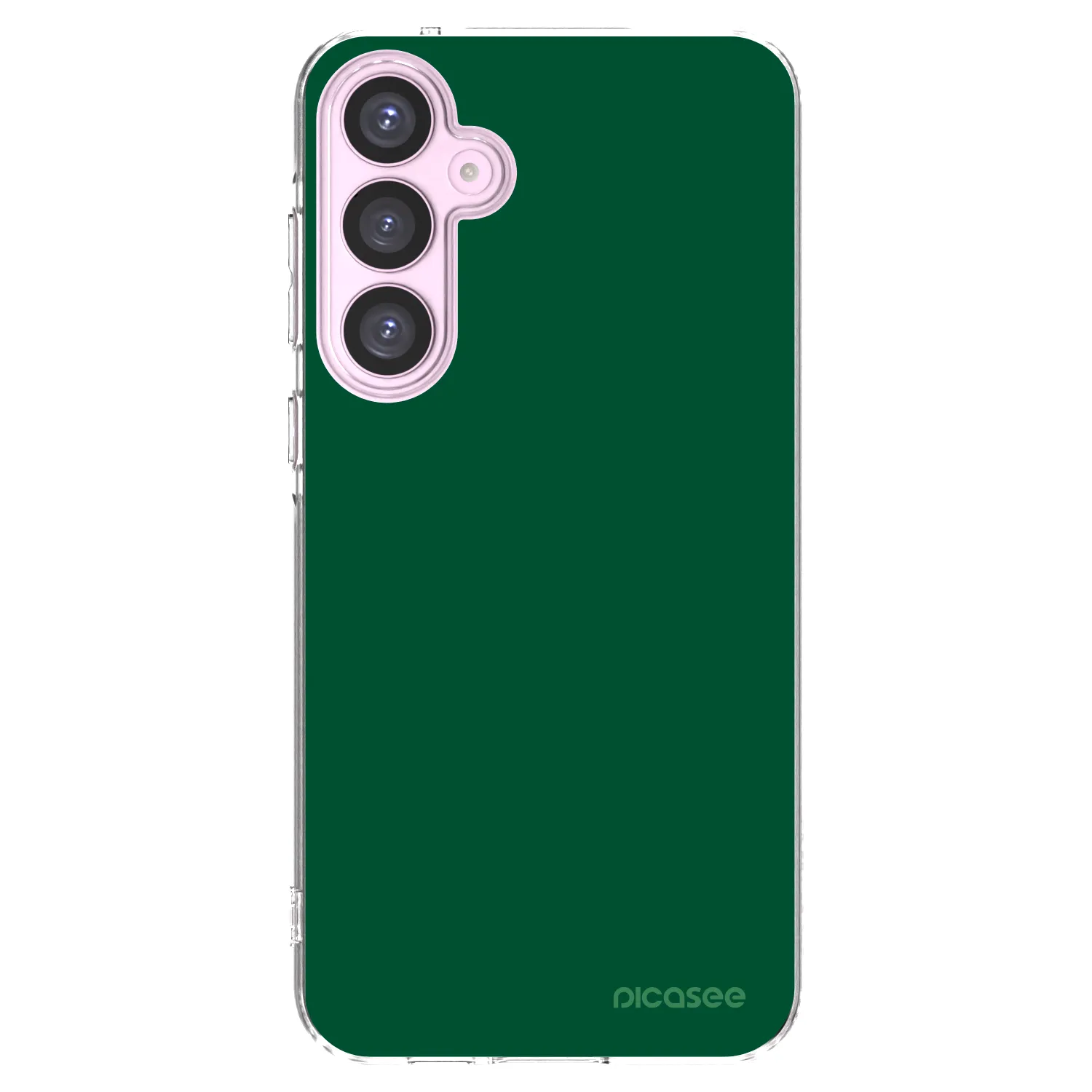 Picasee silikónový prehľadný obal pre Samsung Galaxy A55 5G A556B - Green Gleam