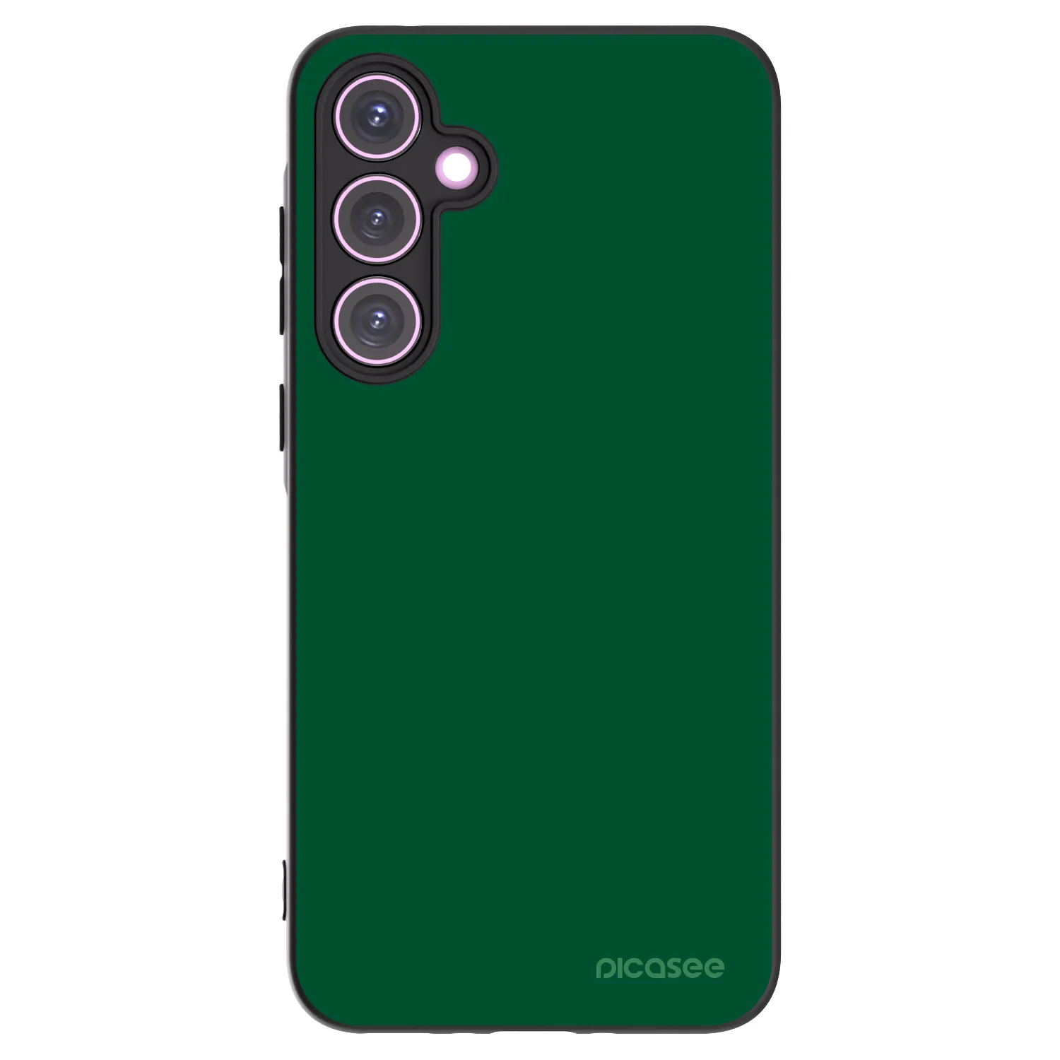 Picasee silikónový čierny obal pre Samsung Galaxy A35 5G A356B - Green Gleam