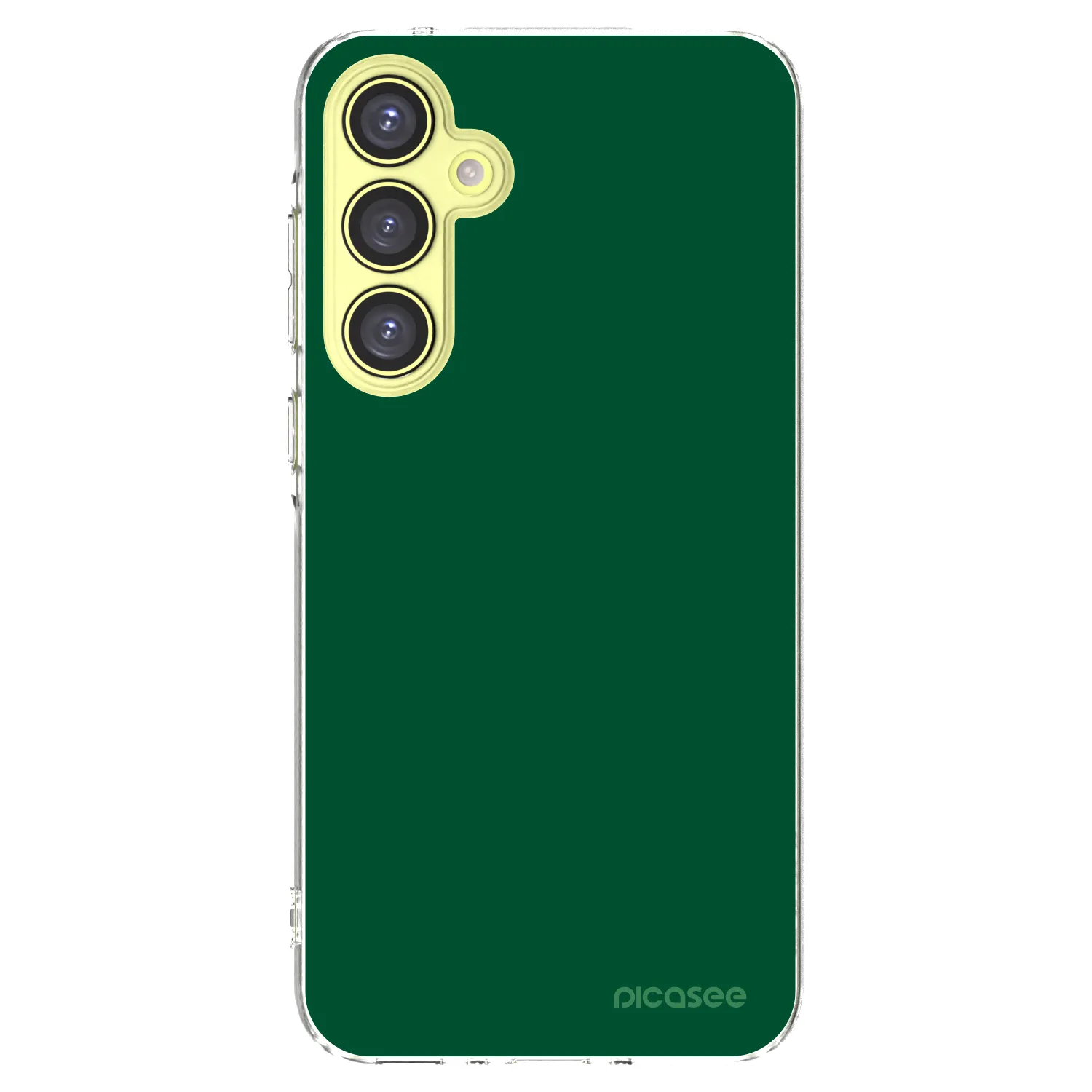 Picasee silikónový prehľadný obal pre Samsung Galaxy A35 5G A356B - Green Gleam