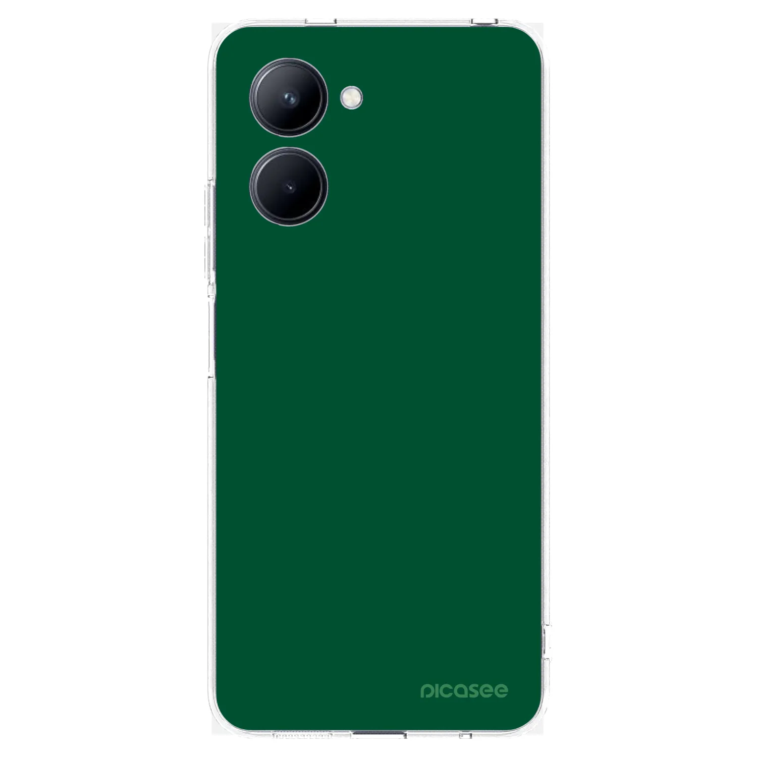 Picasee silikónový prehľadný obal pre Realme C33 (2023) - Green Gleam
