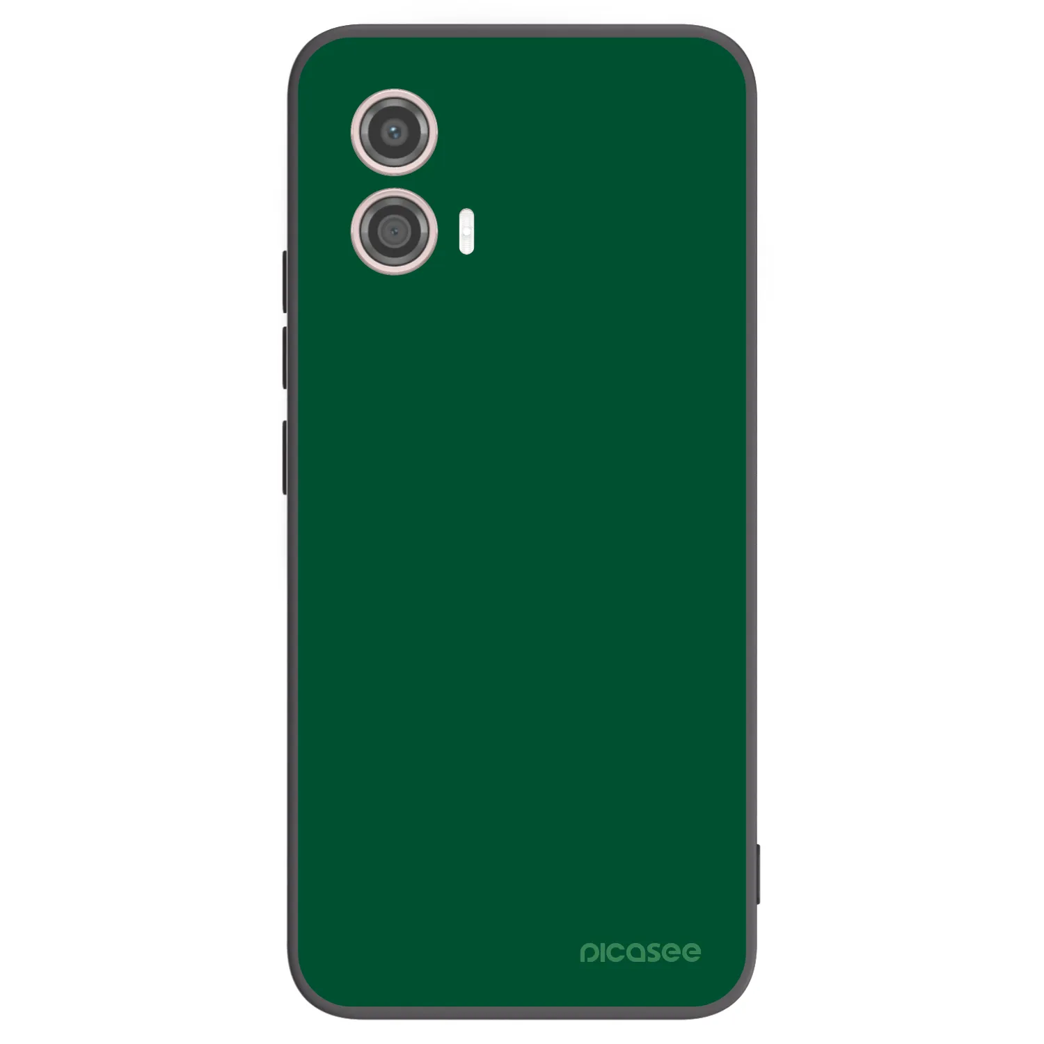 Picasee silikónový čierny obal pre Motorola Moto G53 5G - Green Gleam