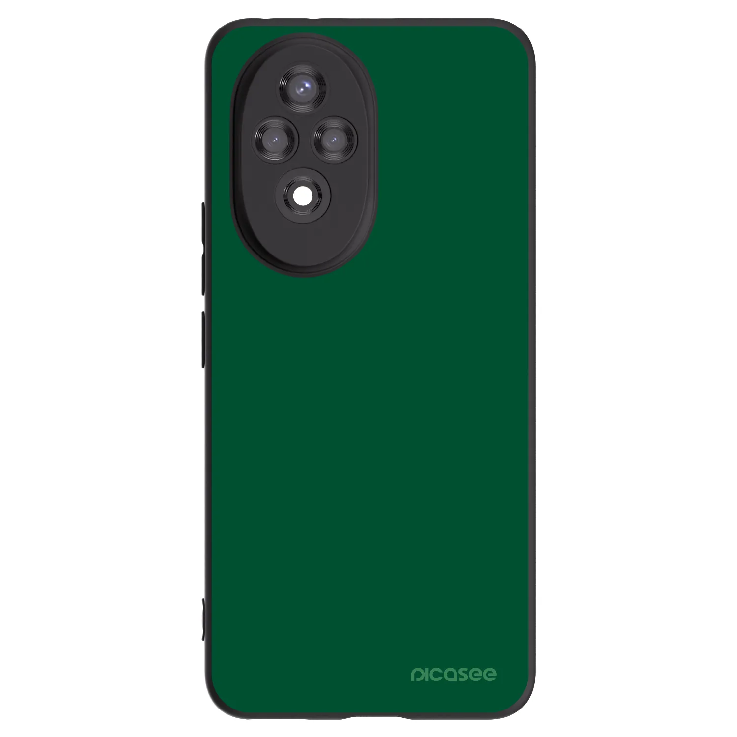 Picasee silikónový čierny obal pre Honor 200 Pro 5G - Green Gleam