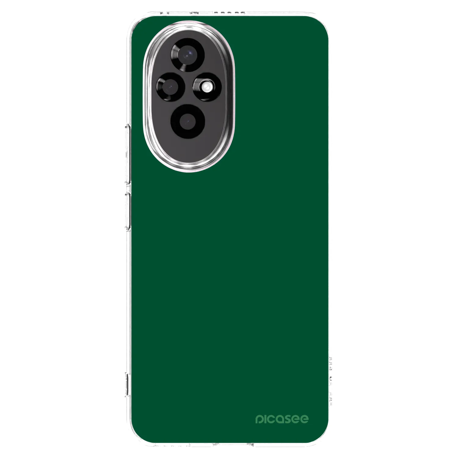 Picasee silikónový prehľadný obal pre Honor 200 Pro 5G - Green Gleam