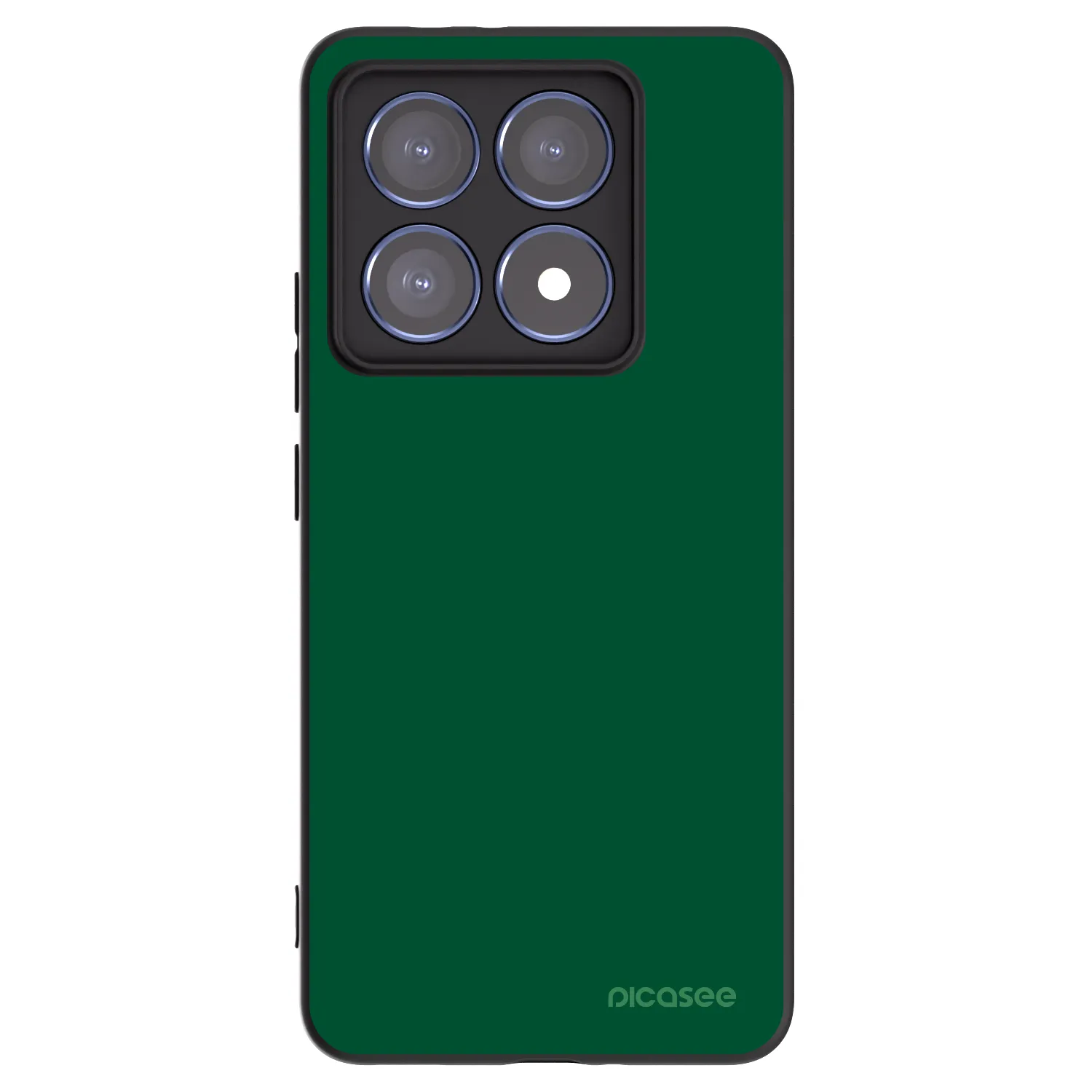 Picasee silikónový čierny obal pre Xiaomi 14T Pro - Green Gleam