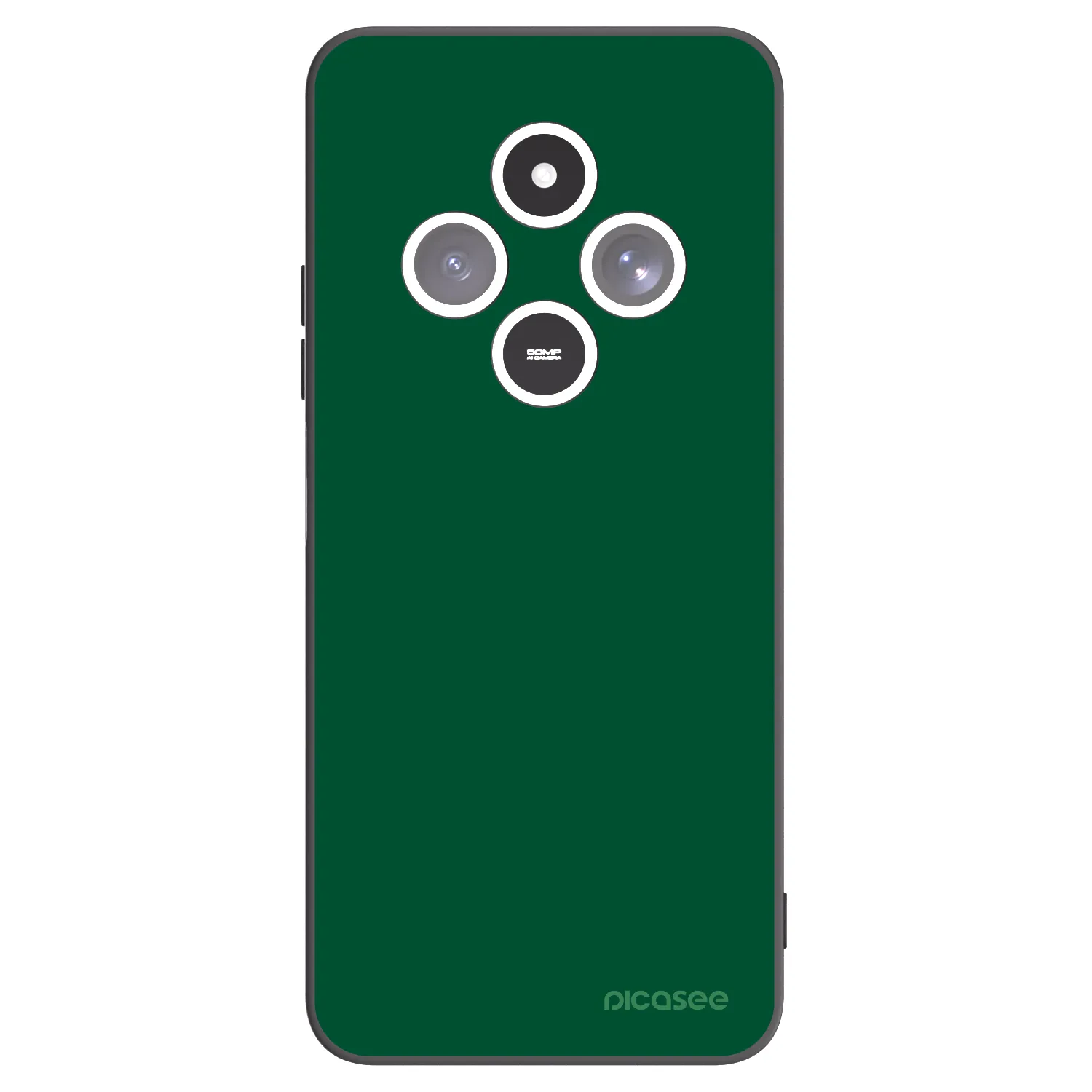 Picasee silikónový čierny obal pre Xiaomi Redmi 14C - Green Gleam
