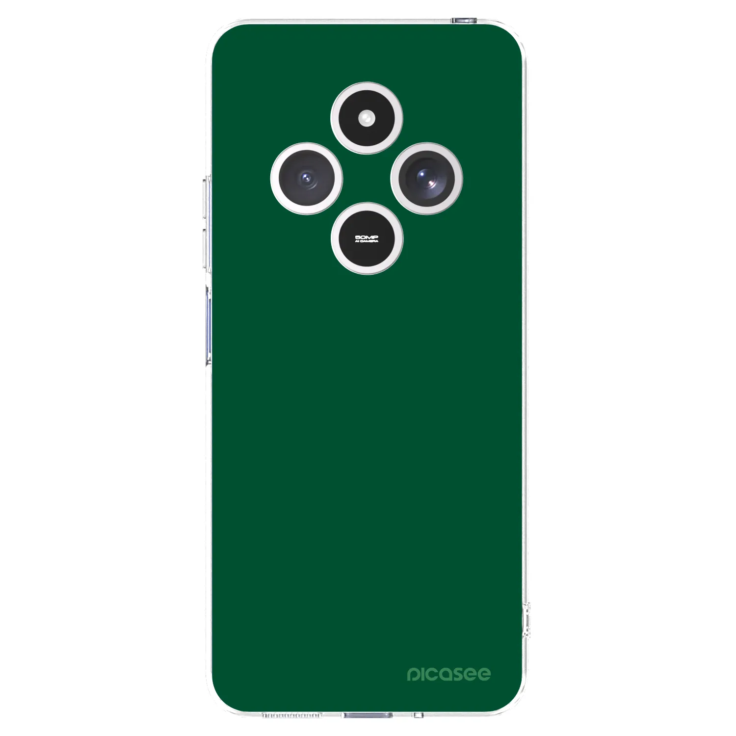 Picasee silikónový prehľadný obal pre Xiaomi Redmi 14C - Green Gleam
