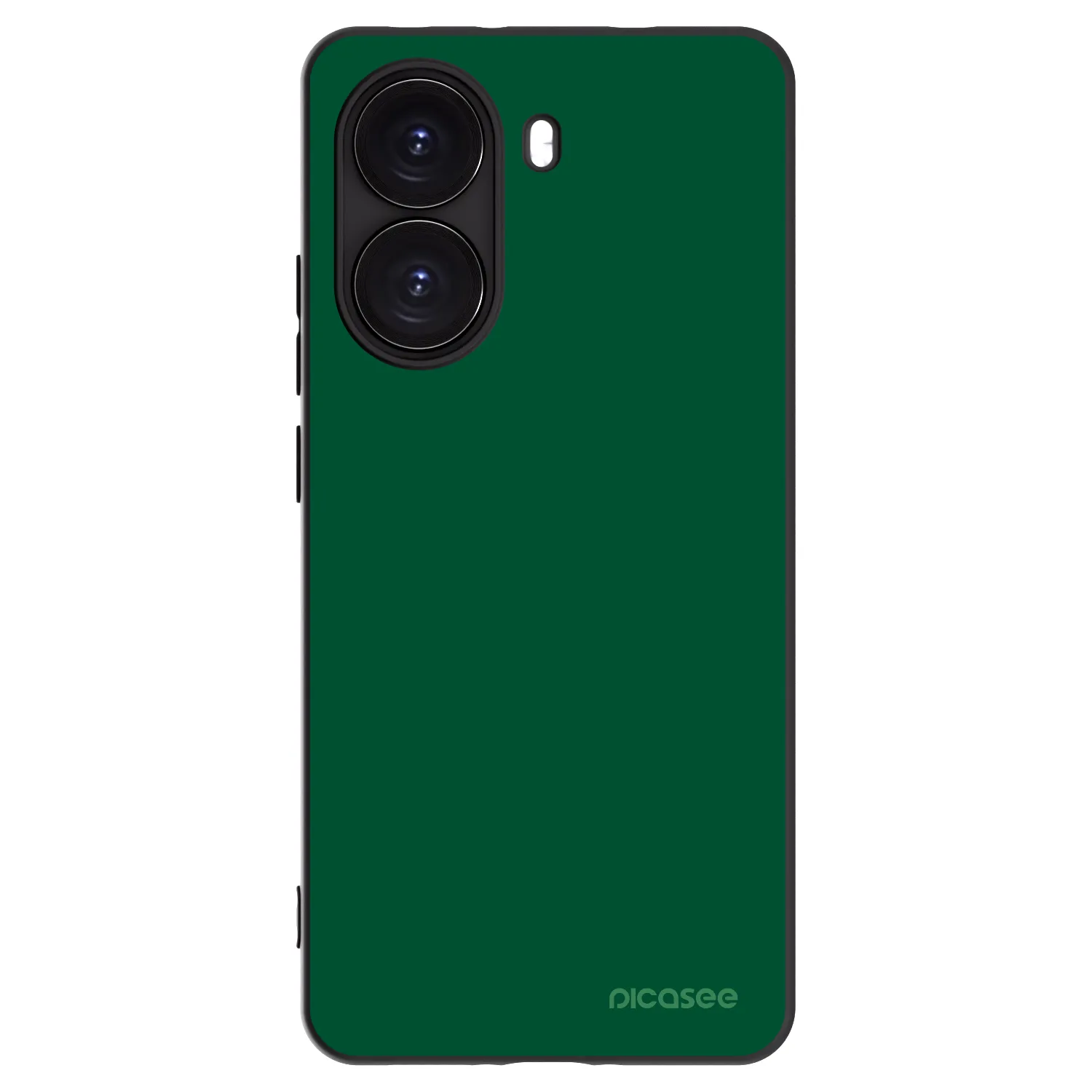 Picasee silikónový čierny obal pre Xiaomi Poco X7 Pro 5G - Green Gleam