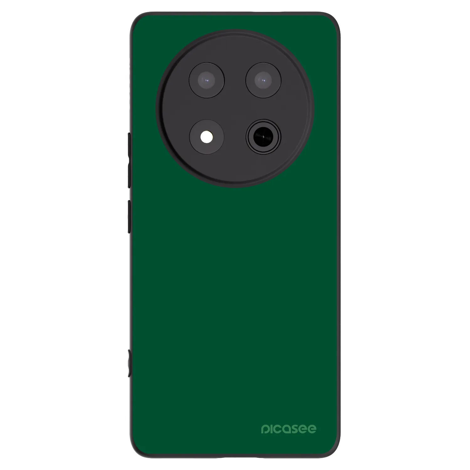 Picasee silikónový čierny obal pre Honor Magic7 Lite 5G - Green Gleam