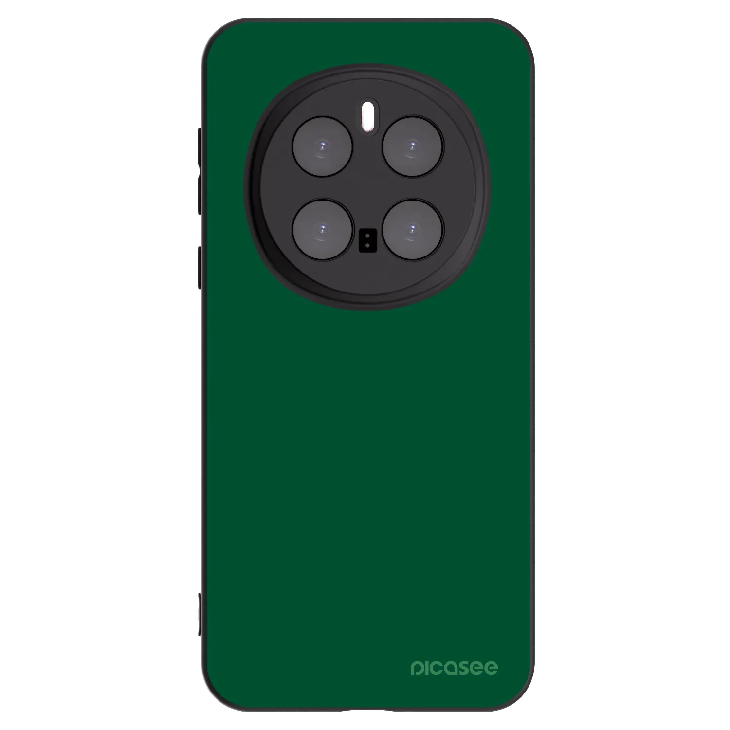 Picasee silikónový čierny obal pre Honor Magic7 Pro 5G - Green Gleam