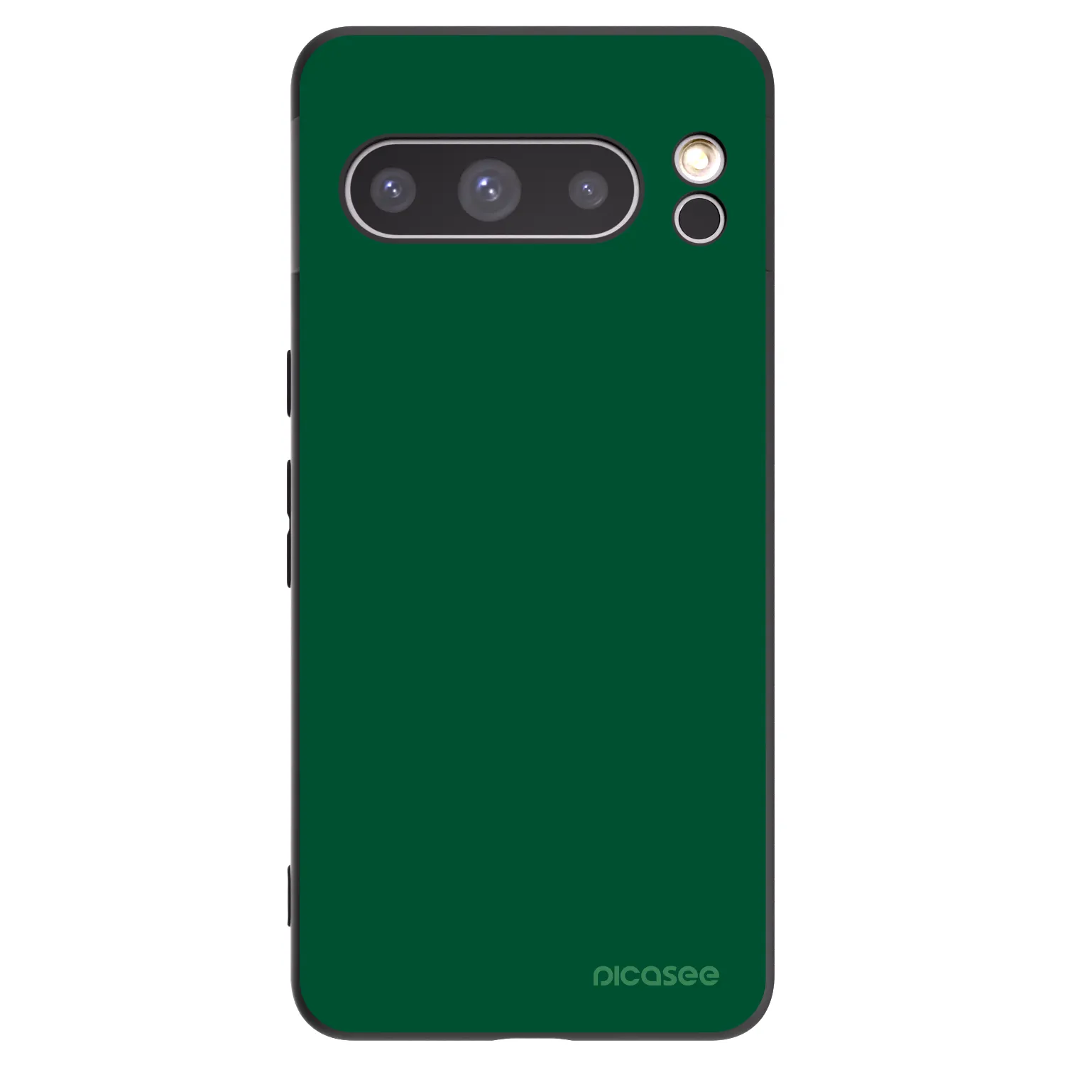 Picasee silikónový čierny obal pre Google Pixel 8 Pro - Green Gleam
