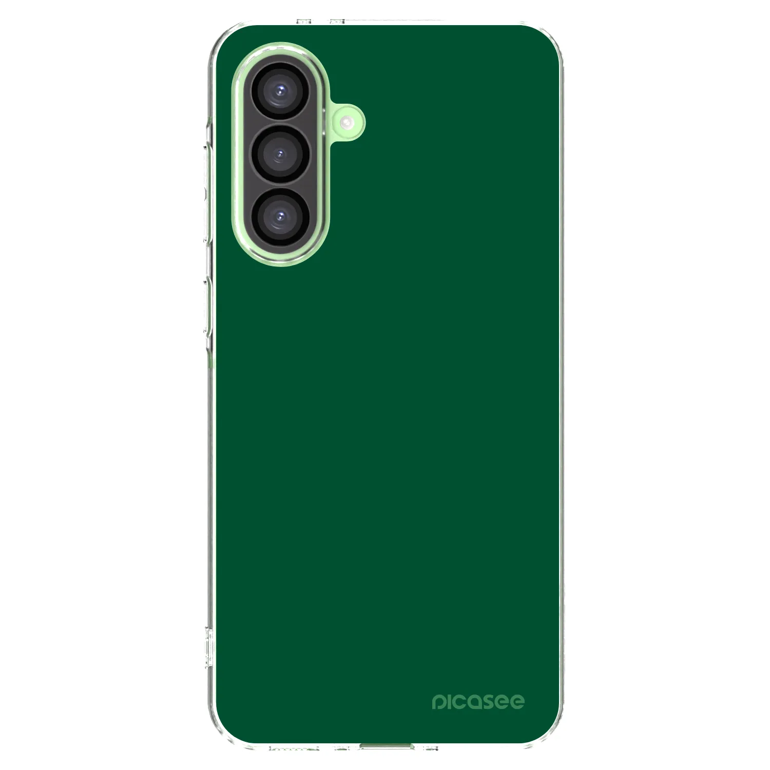 Picasee silikónový prehľadný obal pre Samsung Galaxy A26 5G A266B - Green Gleam