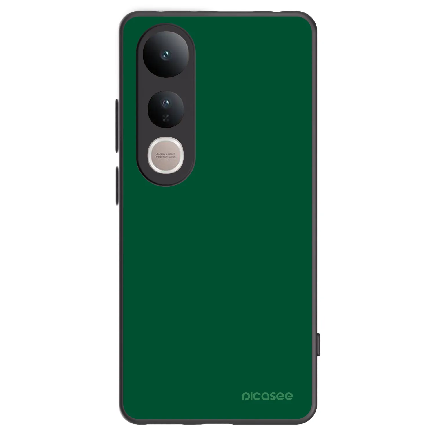 Picasee silikónový čierny obal pre Vivo V50 Lite 5G - Green Gleam