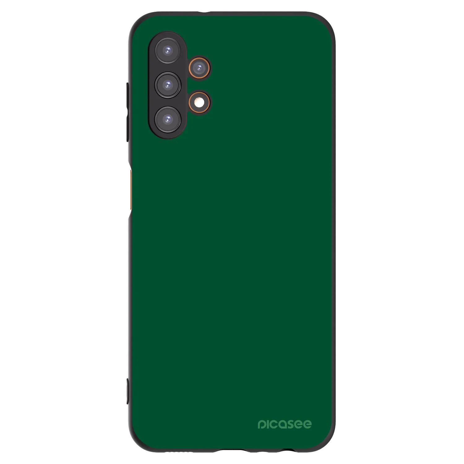 Picasee silikónový čierny obal pre Samsung Galaxy A13 5G - Green Gleam
