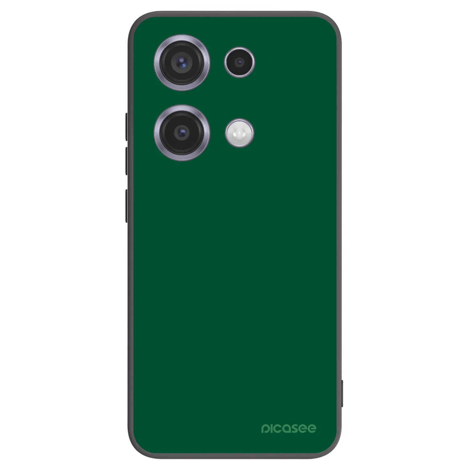 Picasee silikónový čierny obal pre Xiaomi Redmi Note 14S - Green Gleam